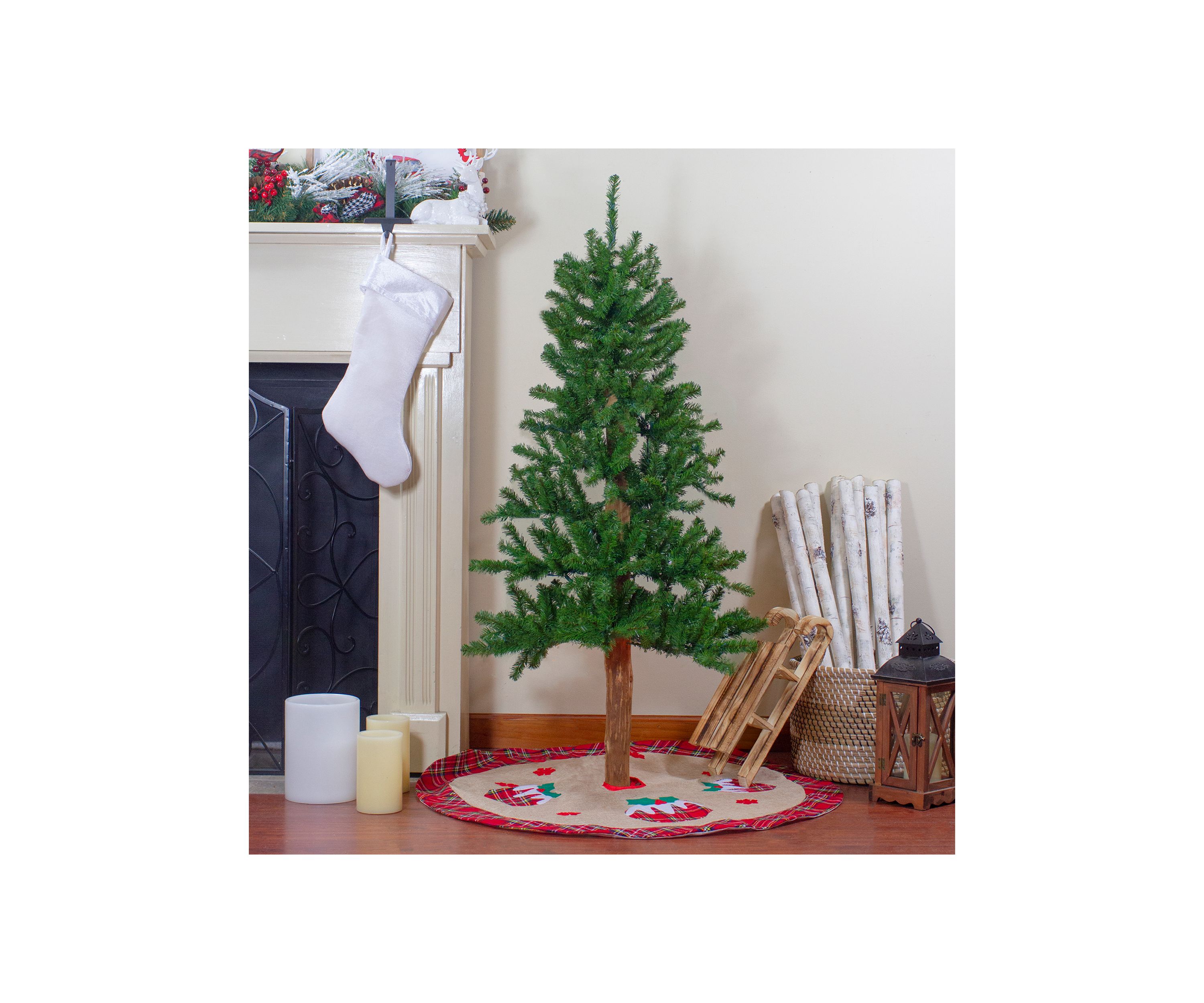 4ft Alpine Artificial Christmas Tree  Unlit