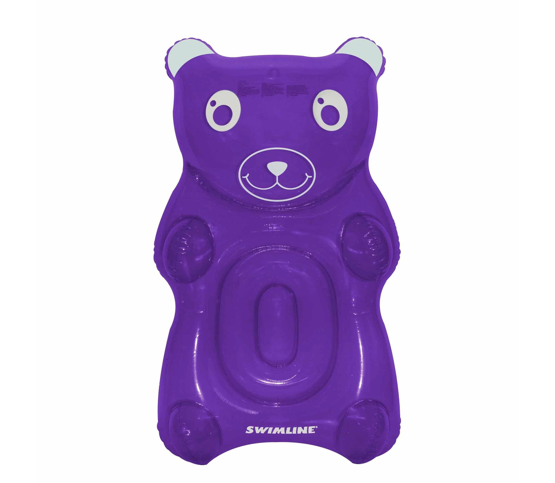 60" Purple Gummy Bear Swimming Pool Float