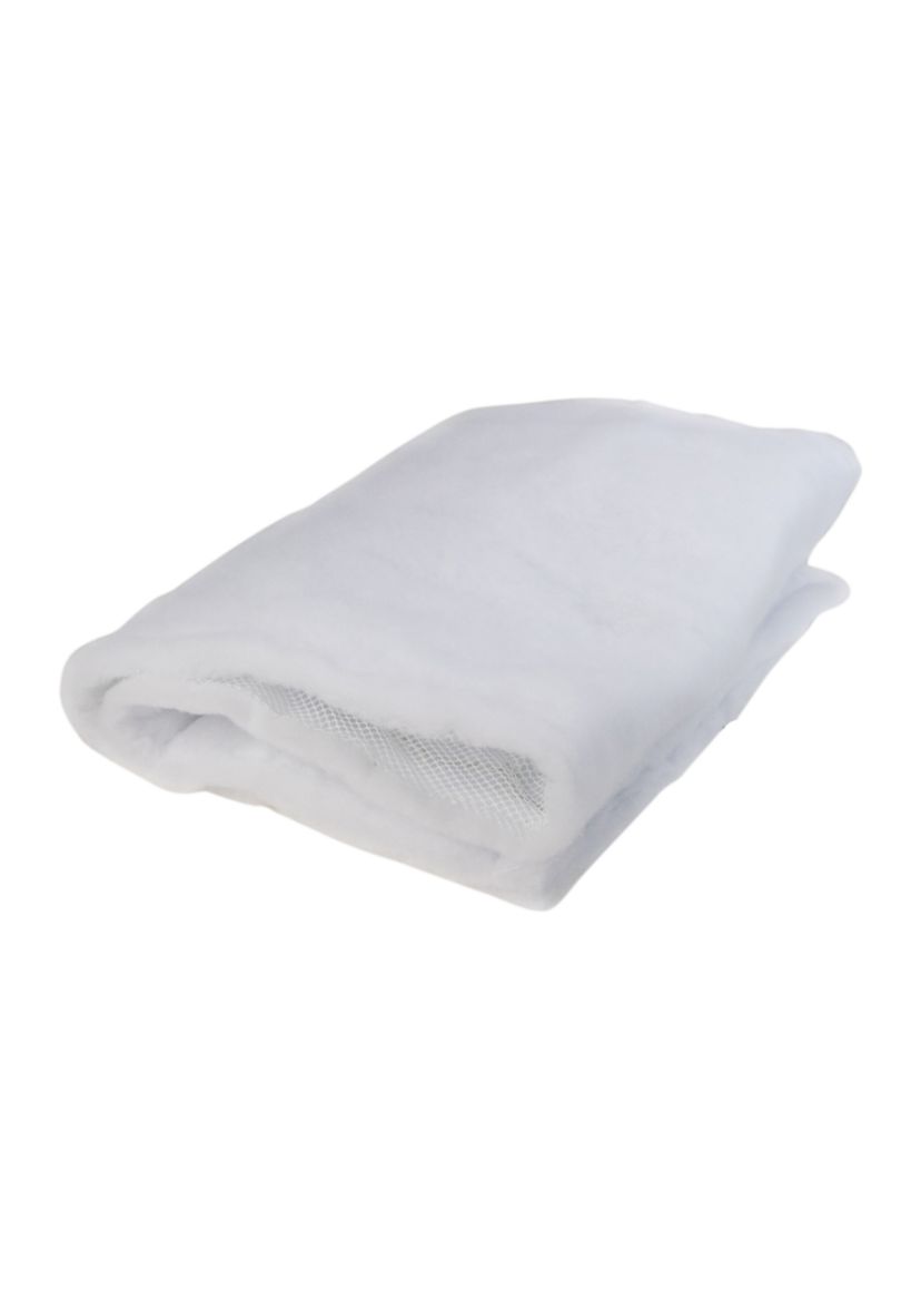 42Inch LED Lighted Battery Operated Christmas Snow Blanket - Warm White Lights