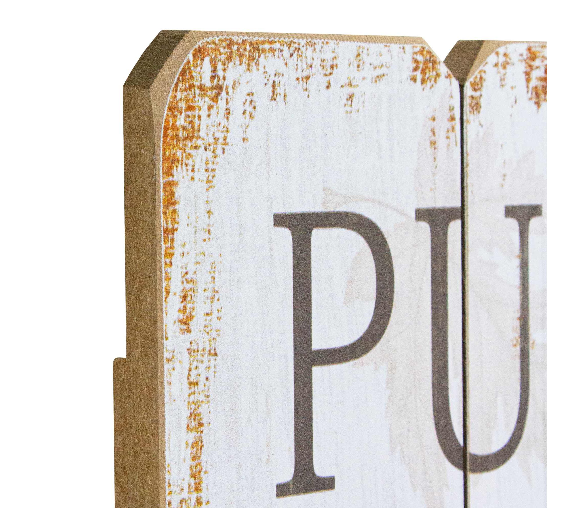 Pumpkin Spice Everything Nice Fall Wooden Wall Sign - 23.5"