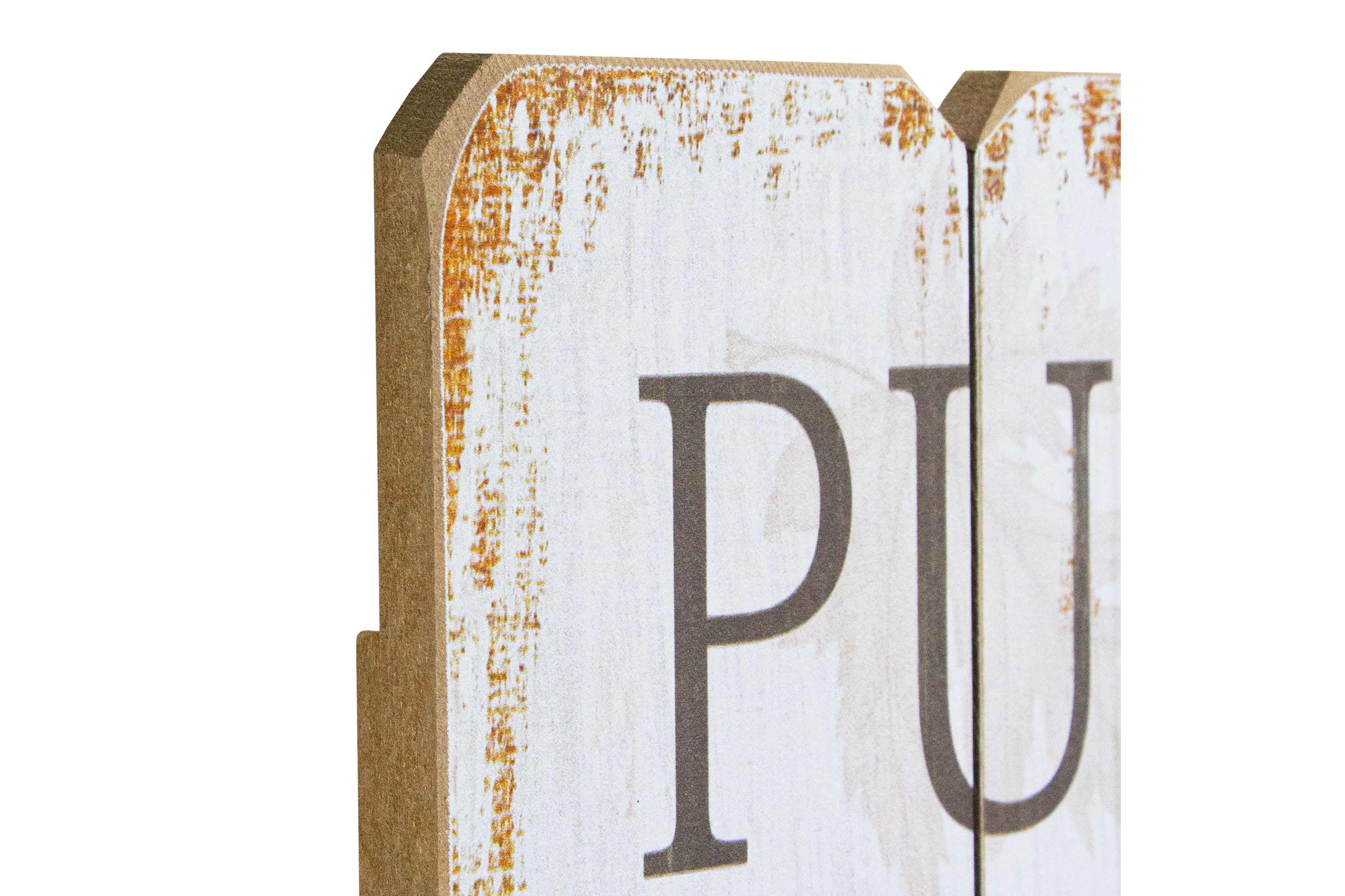 Pumpkin Spice Everything Nice Fall Wooden Wall Sign - 23.5"