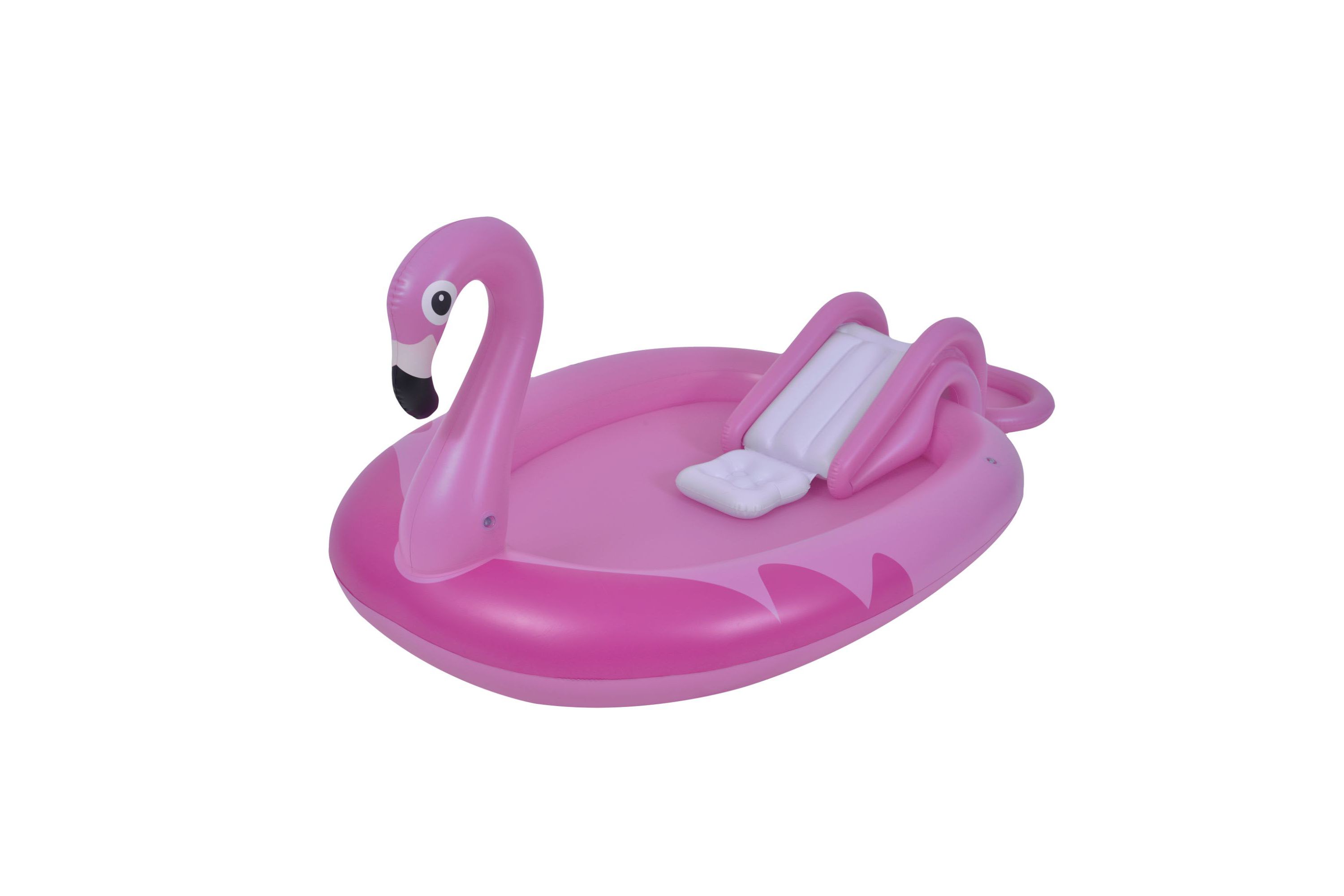 83" Inflatable Pink Flamingo Kiddie Pool with Sprayer