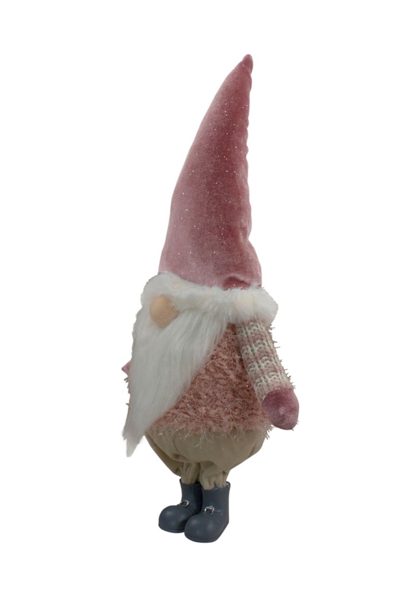 16Inch LED Lighted Mauve Boy Gnome Christmas Figure