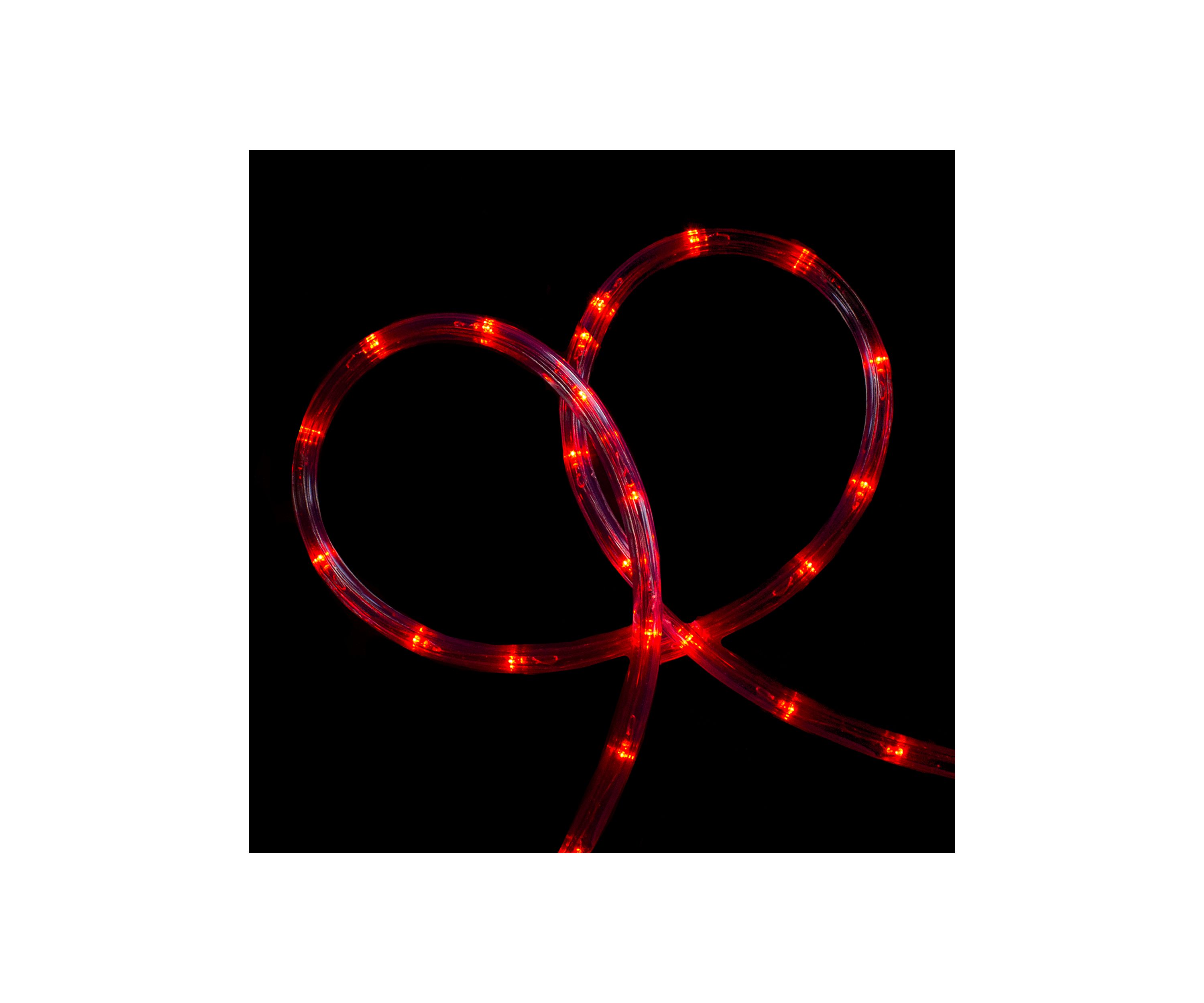 18 Red LED Christmas Rope Lights