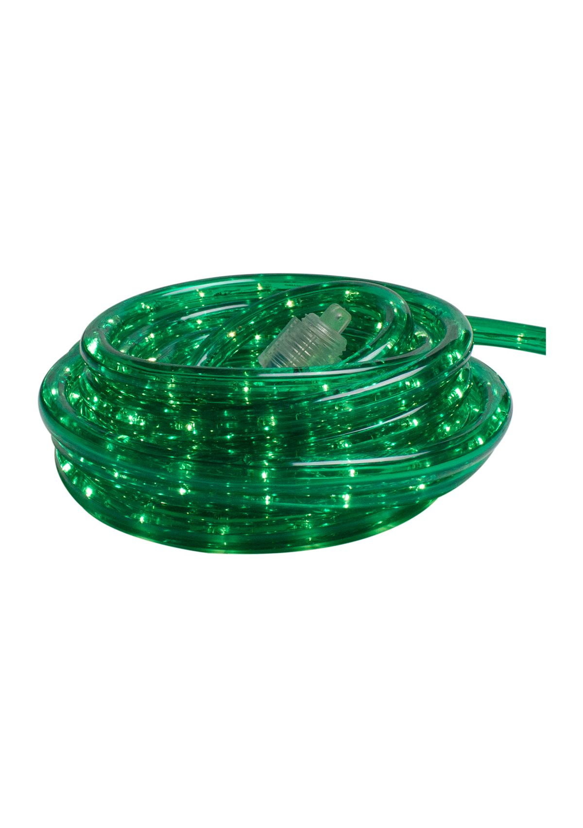 100 Green Incandescent Outdoor Christmas Rope Lights
