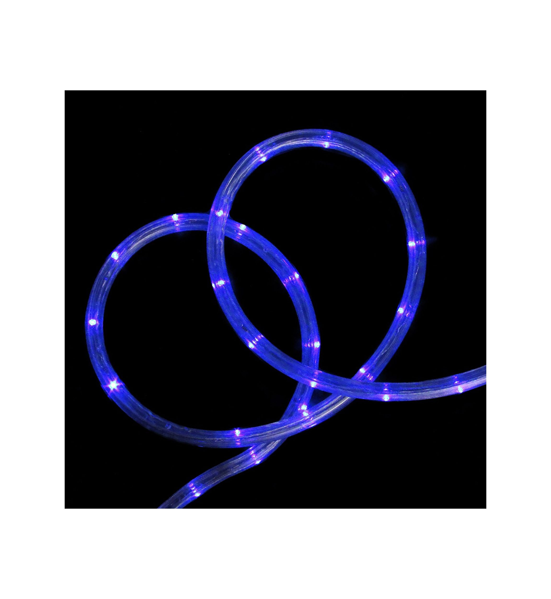 18 Blue LED Christmas Rope Lights