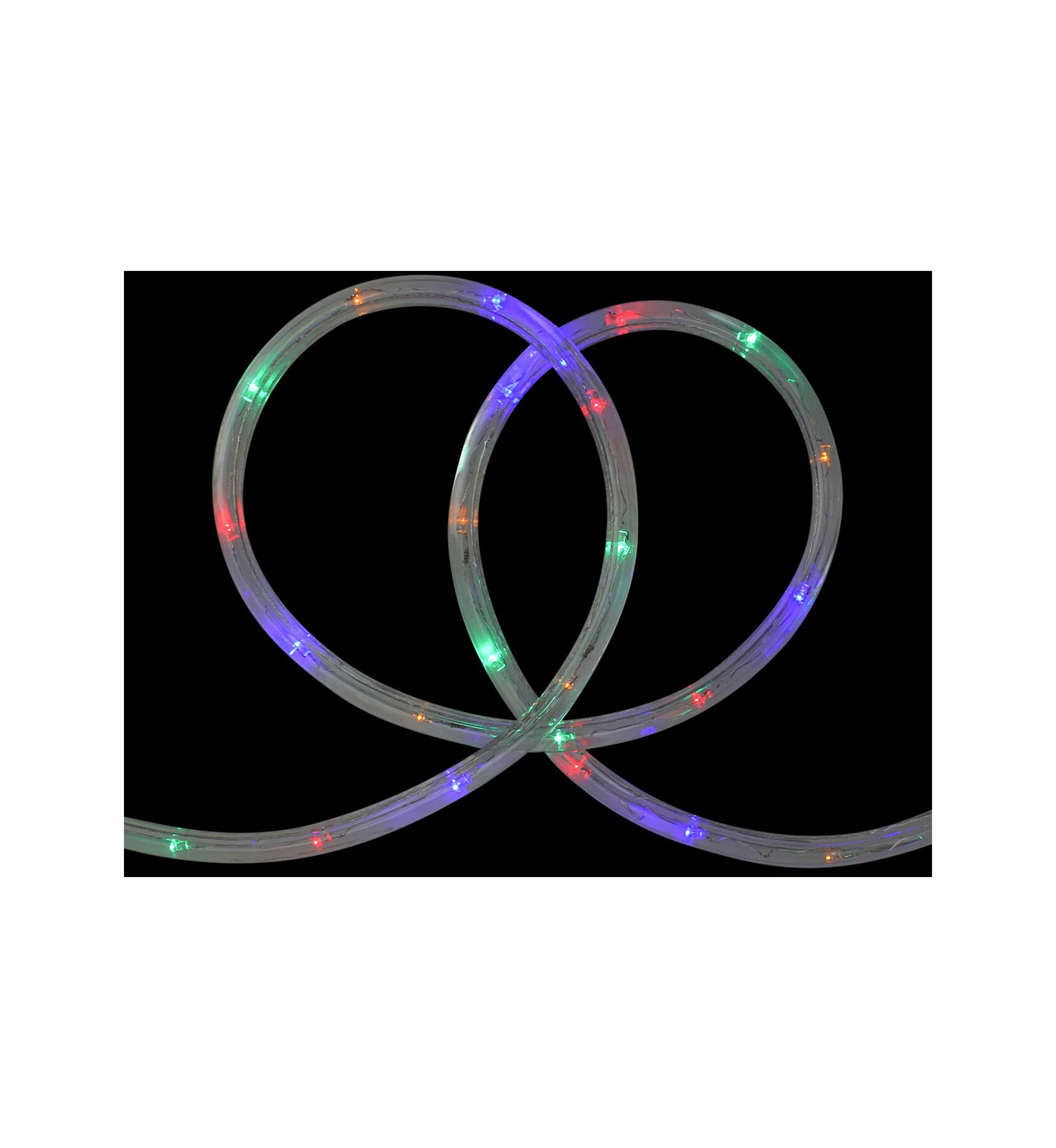 100ft Multi-Color LED Christmas Rope Lights