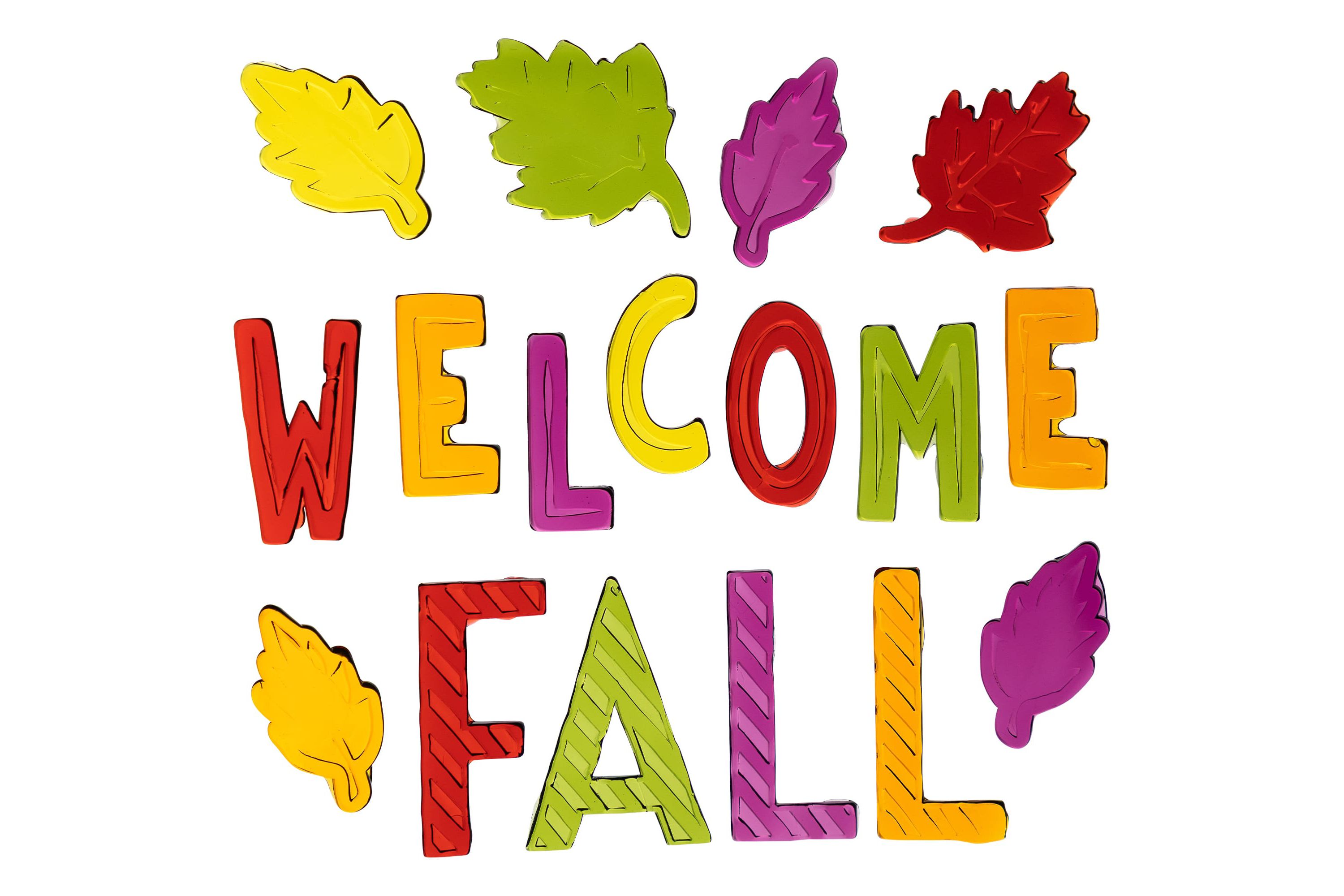 17-Piece Welcome Fall Thanksgiving Gel Window Clings