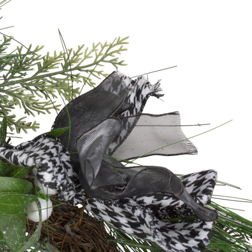 Real Touch™️ Winter Foliage and Berries Artificial Christmas Garland - 6 x 12" - Unlit