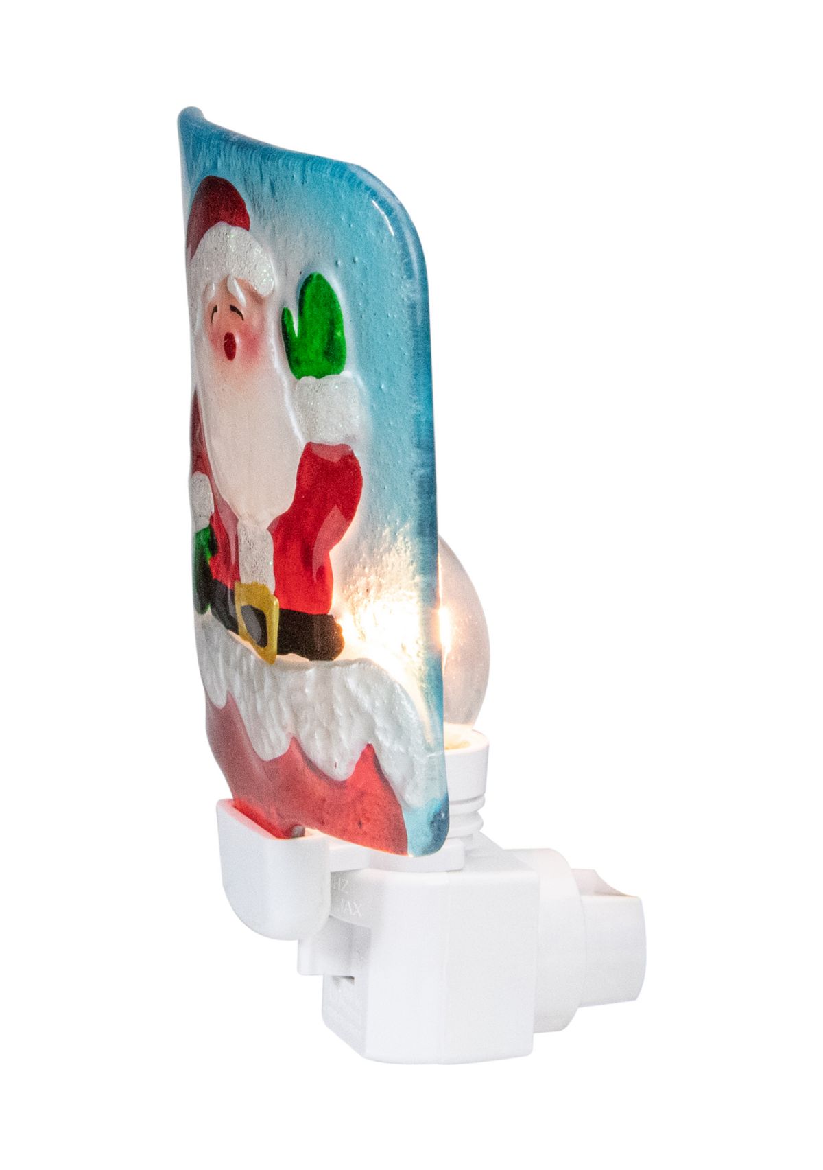 6Inch Red and White Santa Claus Christmas Night Light