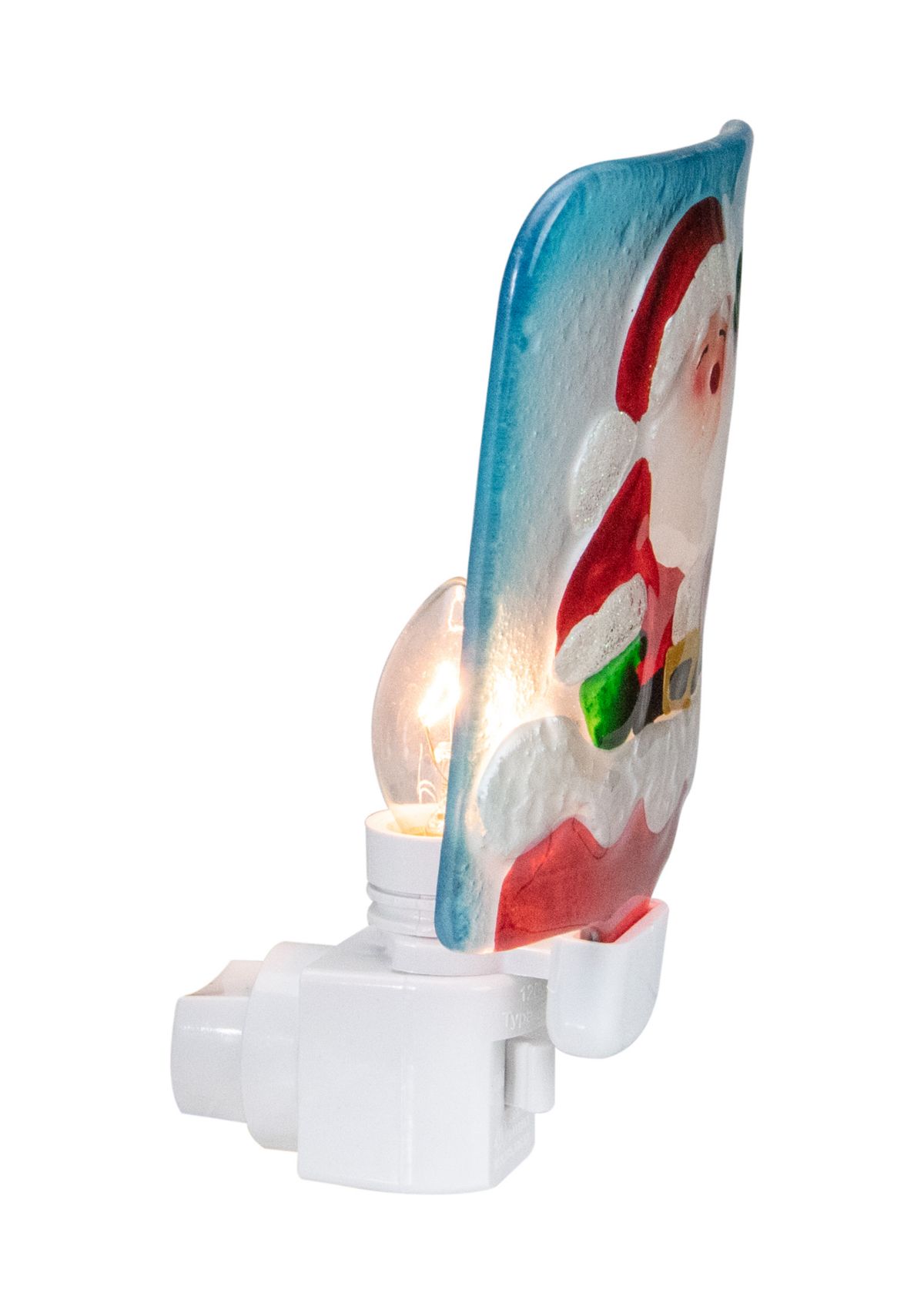 6Inch Red and White Santa Claus Christmas Night Light