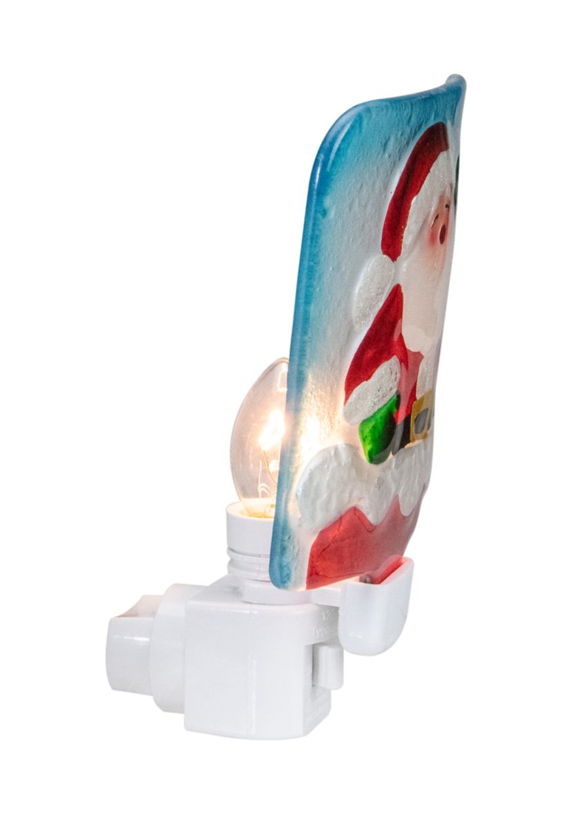 6Inch Red and White Santa Claus Christmas Night Light