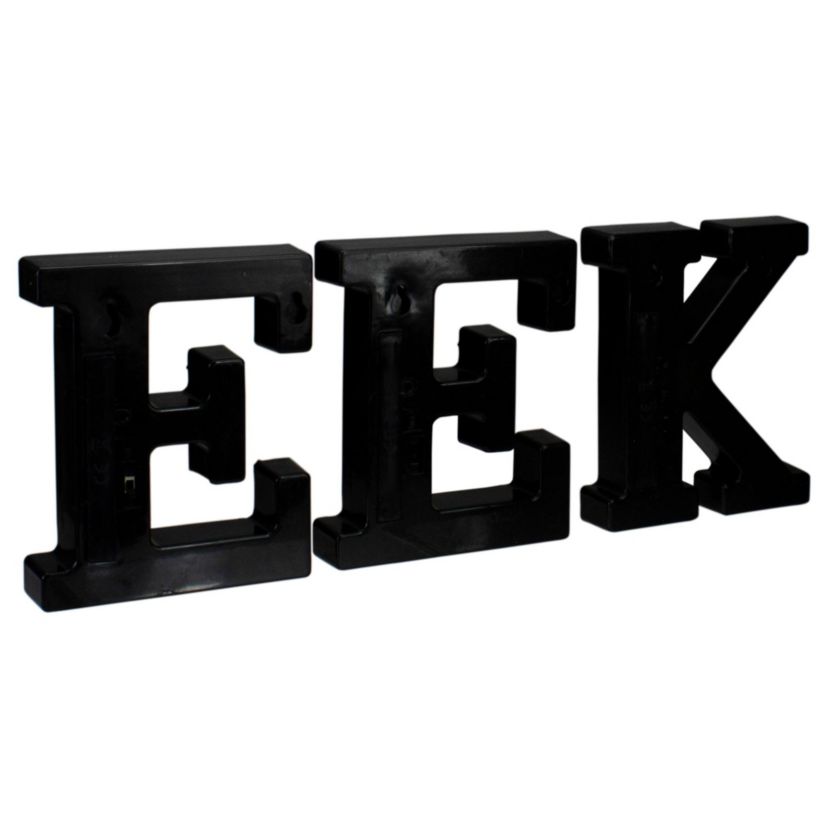 6.5" LED Lighted EEK Halloween Marquee Sign