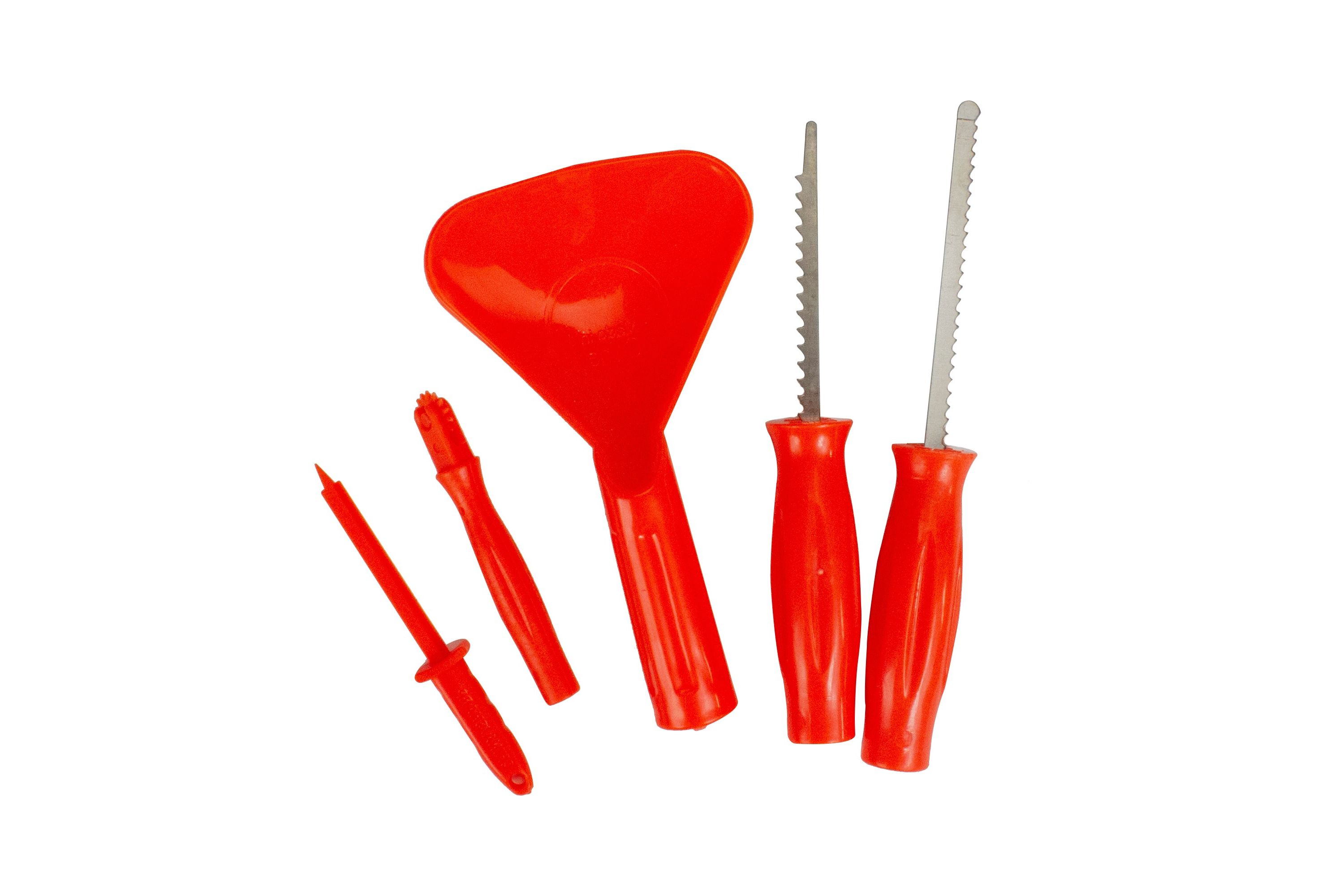10.25inch Orange Pumpkin Carving Kit