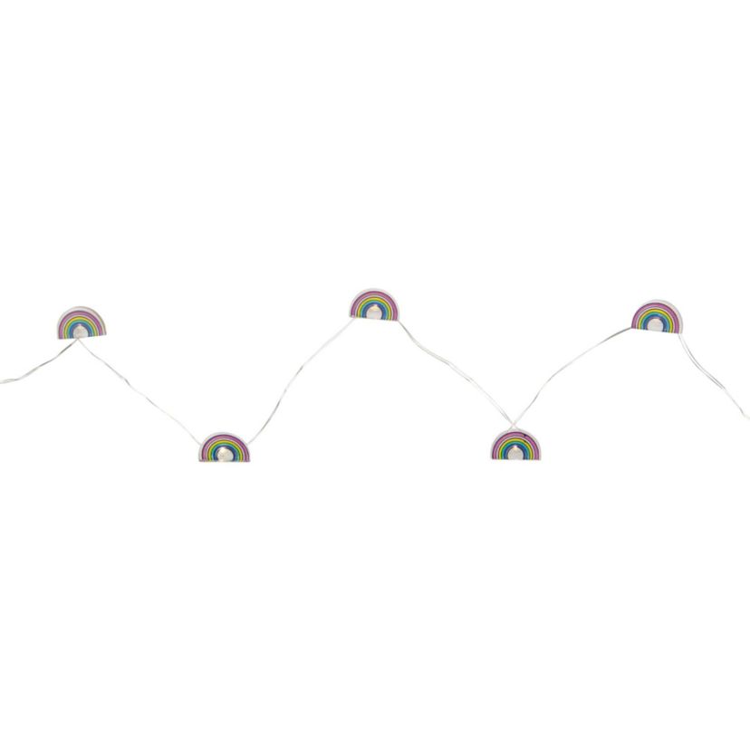 10-Count LED Rainbow Fairy Lights - Warm White