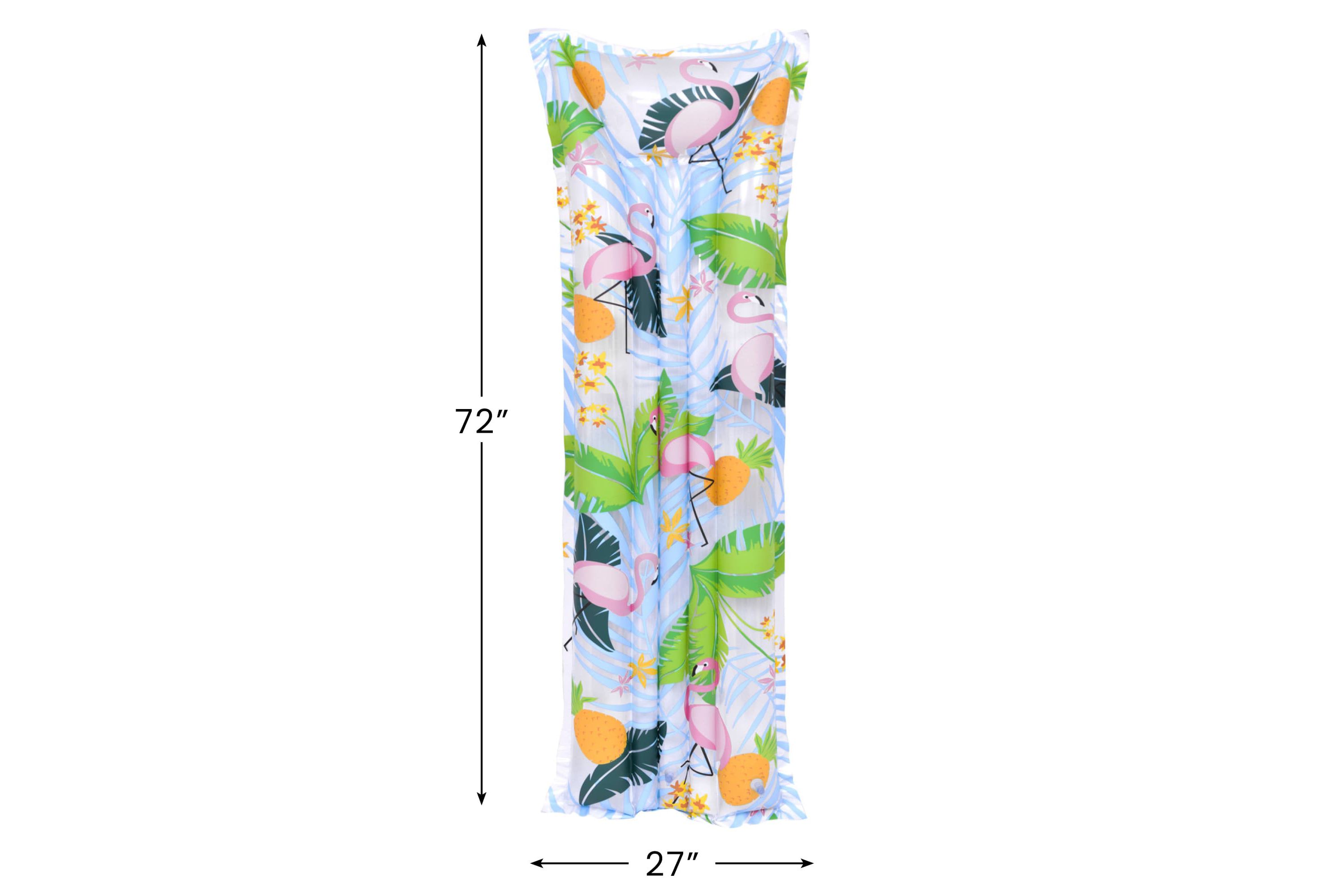 72" Inflatable Pink Flamingo Swimming Pool Float