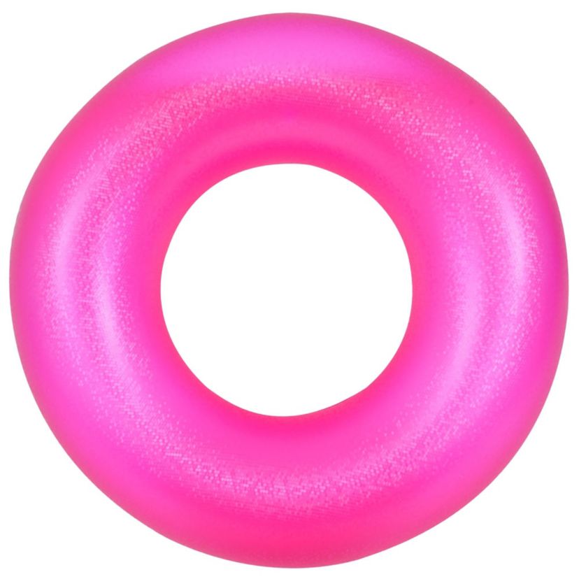 Inflatable Inner Tube Pool Float - 35" - Pink