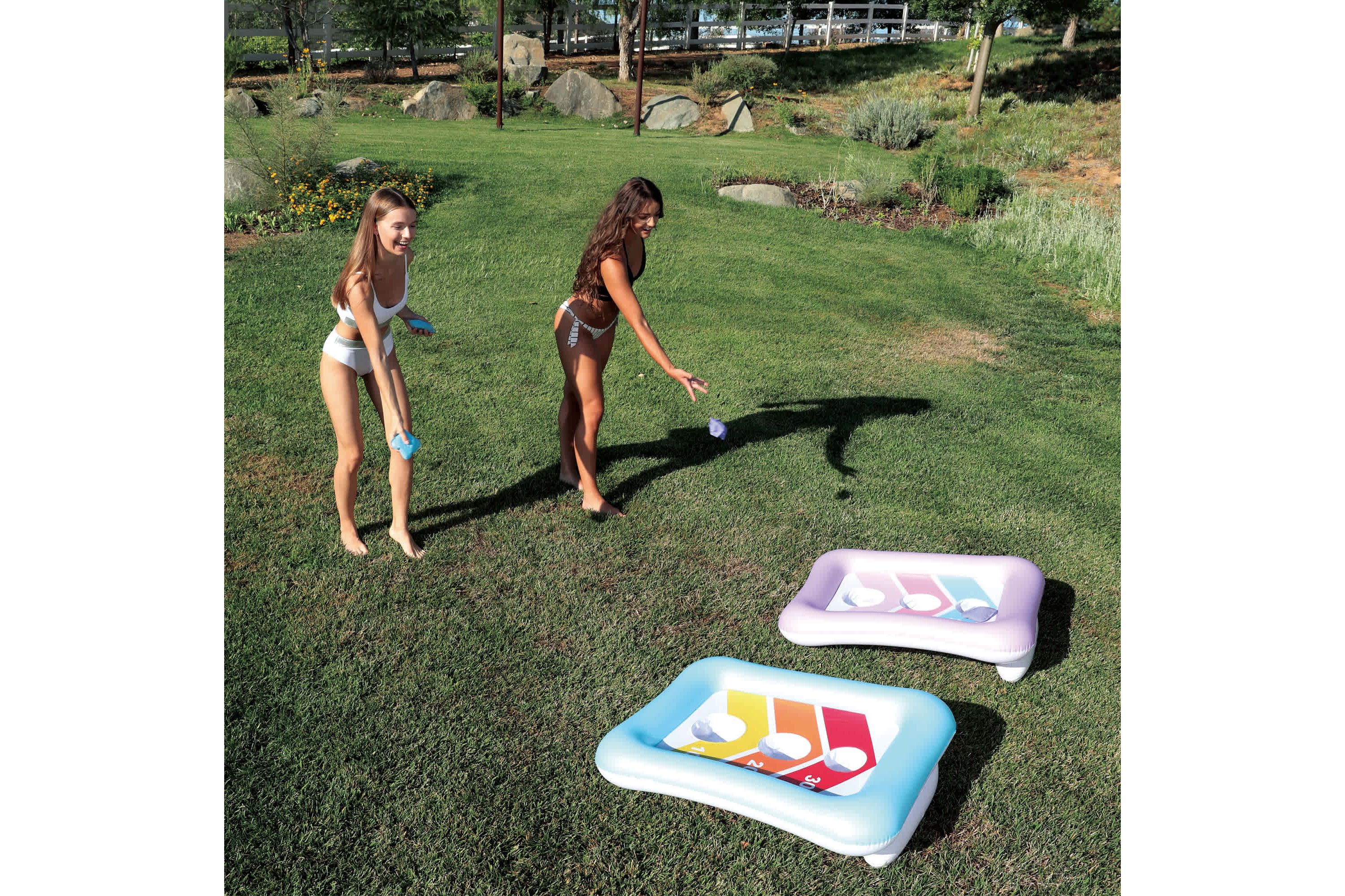 Inflatable Bean Bag Toss Swimming Pool Game