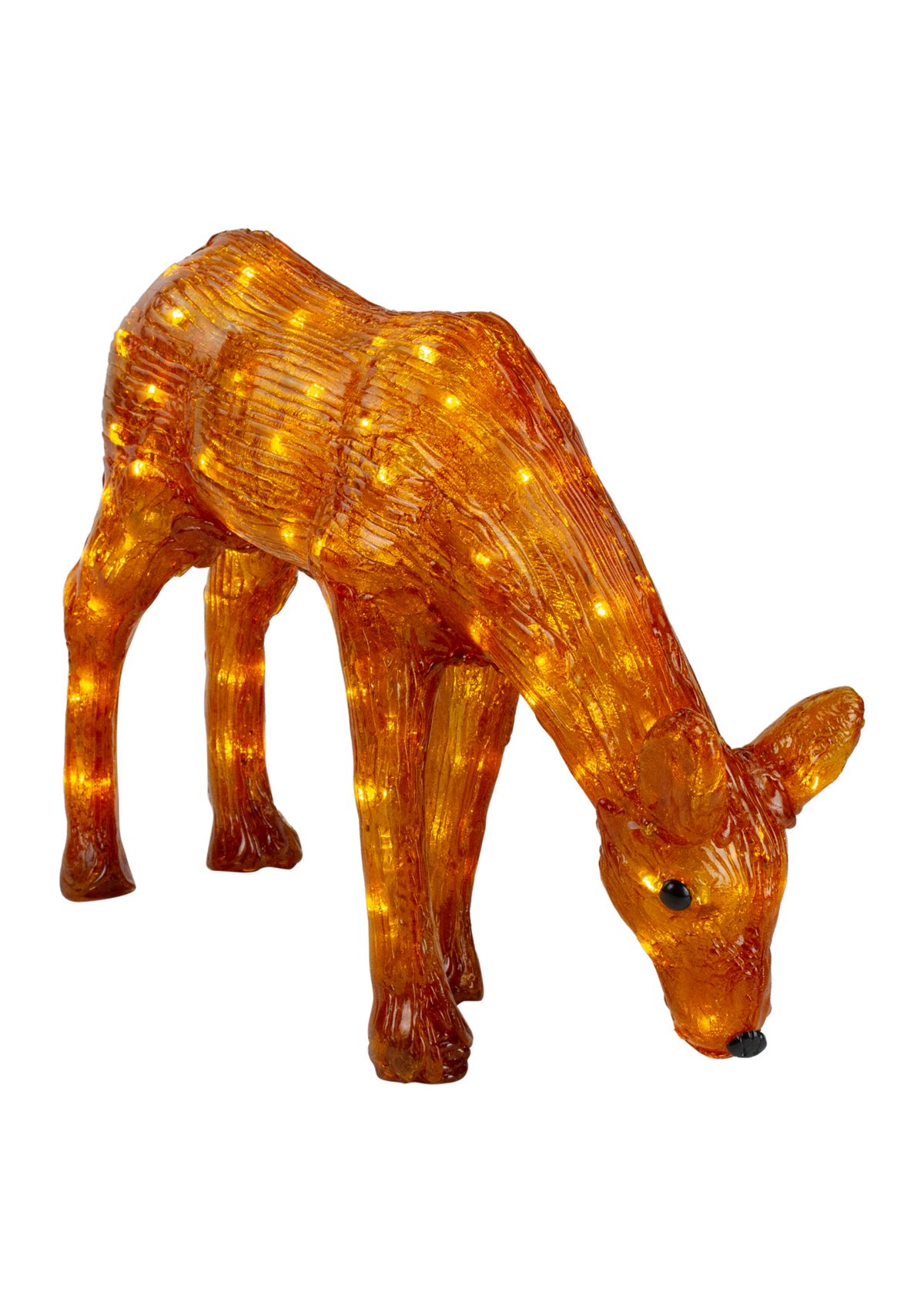 22Inch LED Lighted Commercial Grade Acrylic Reindeer Outdoor Christmas Decoration