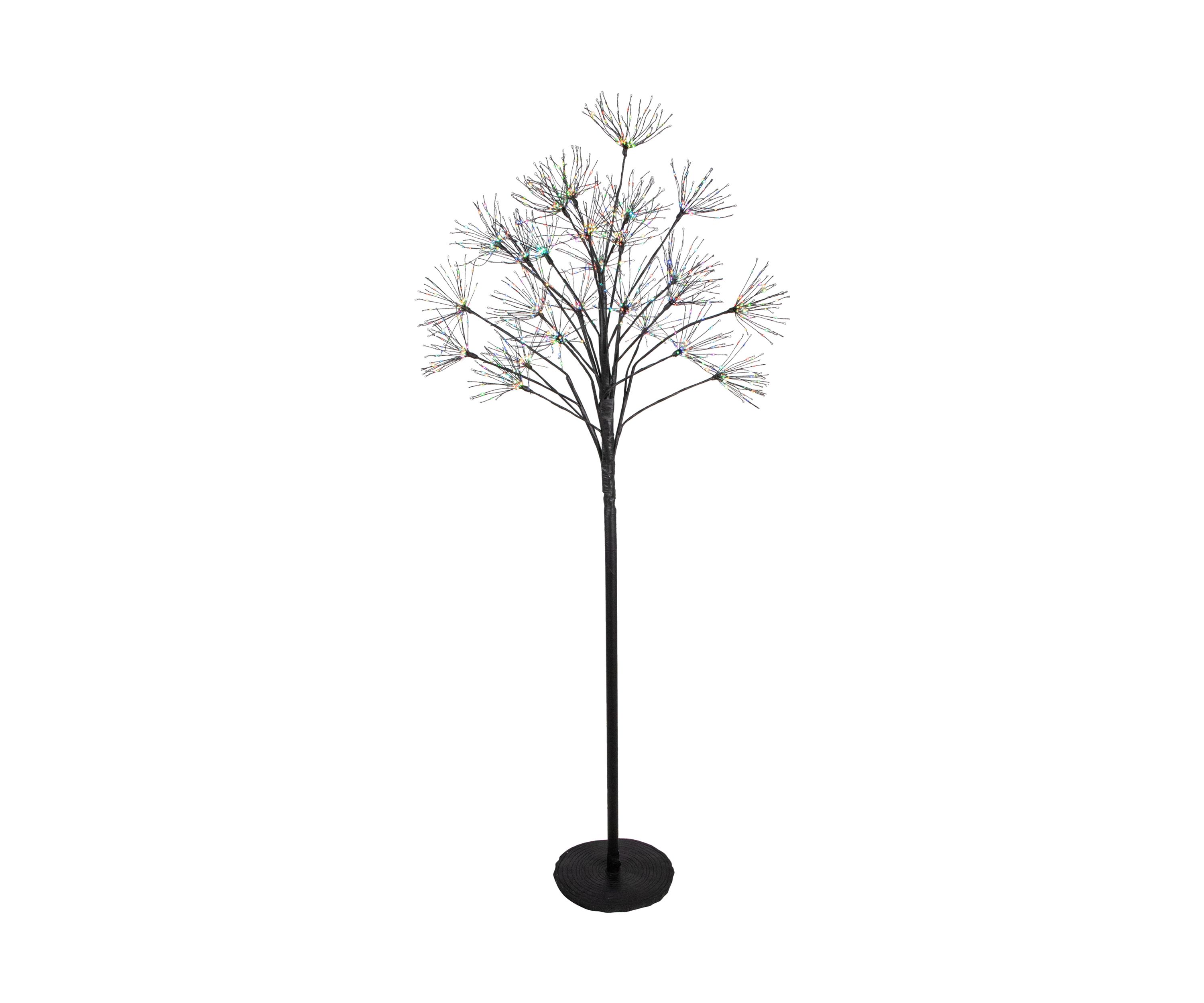 5 LED Lighted Christmas Fireworks Tree  Multi-Color Lights