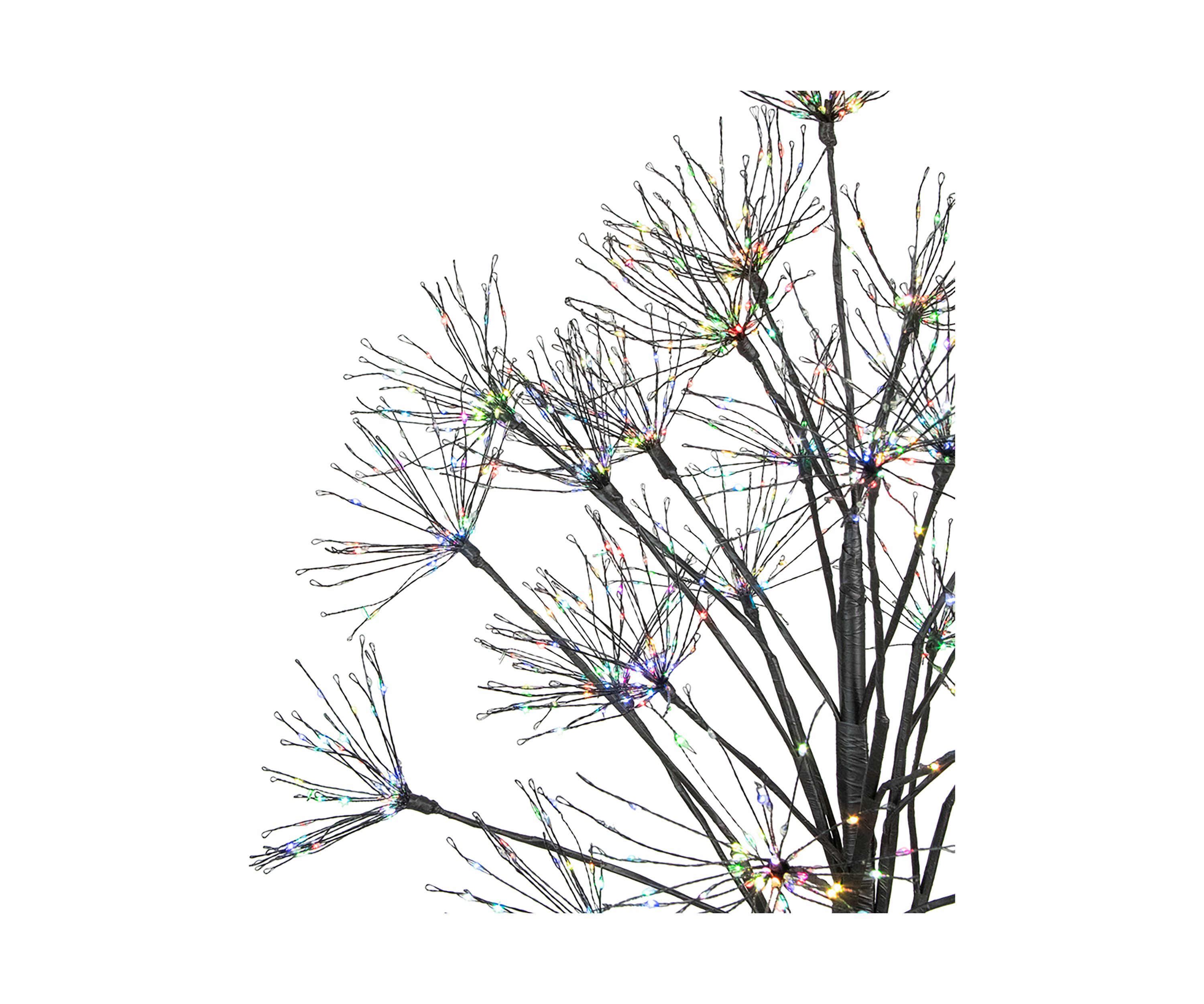 5 LED Lighted Christmas Fireworks Tree  Multi-Color Lights