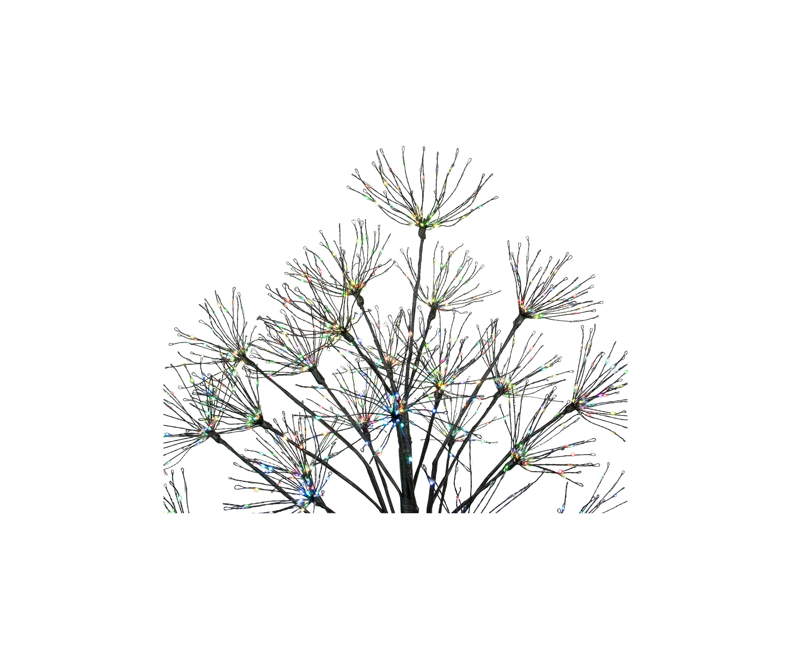5 LED Lighted Christmas Fireworks Tree  Multi-Color Lights