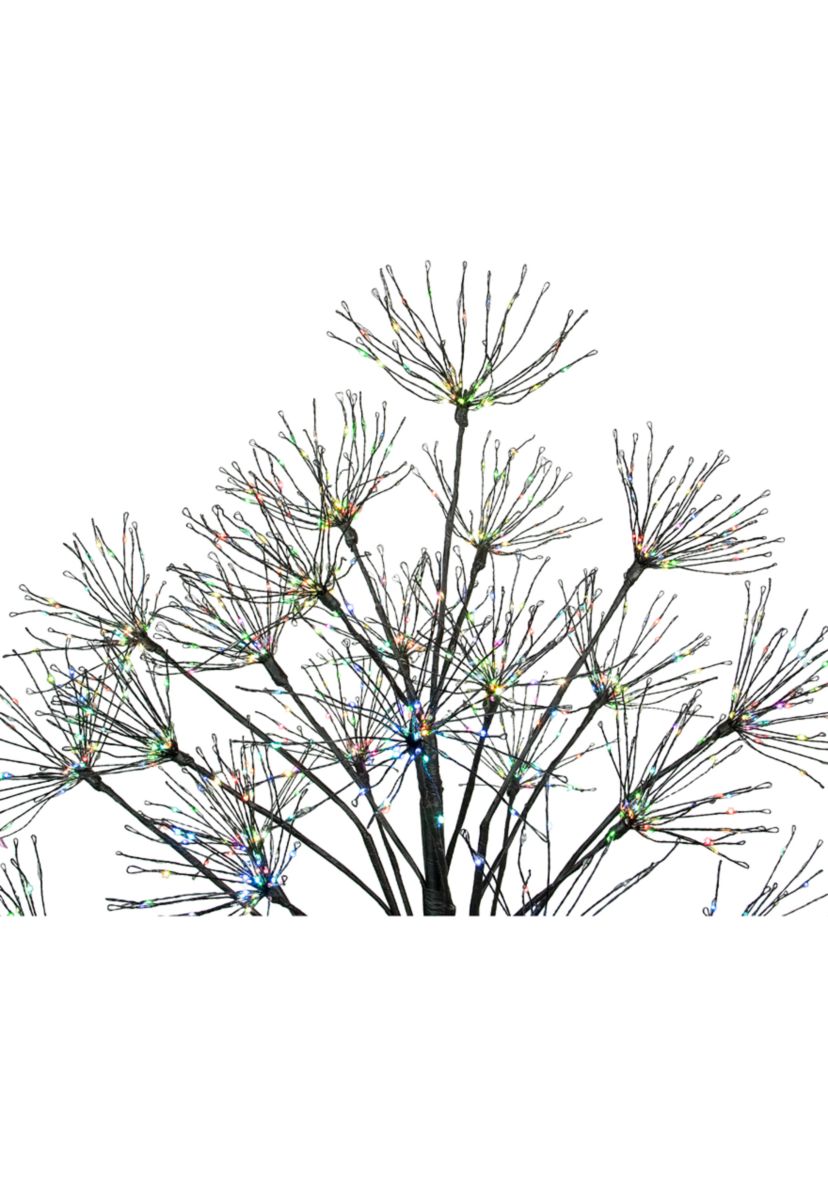 5 LED Lighted Christmas Fireworks Tree  Multi-Color Lights