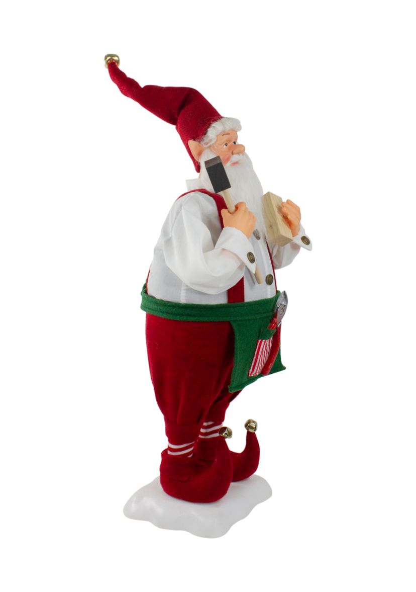 24Inch Santas Workshop Elf Animated Standing Christmas Figure