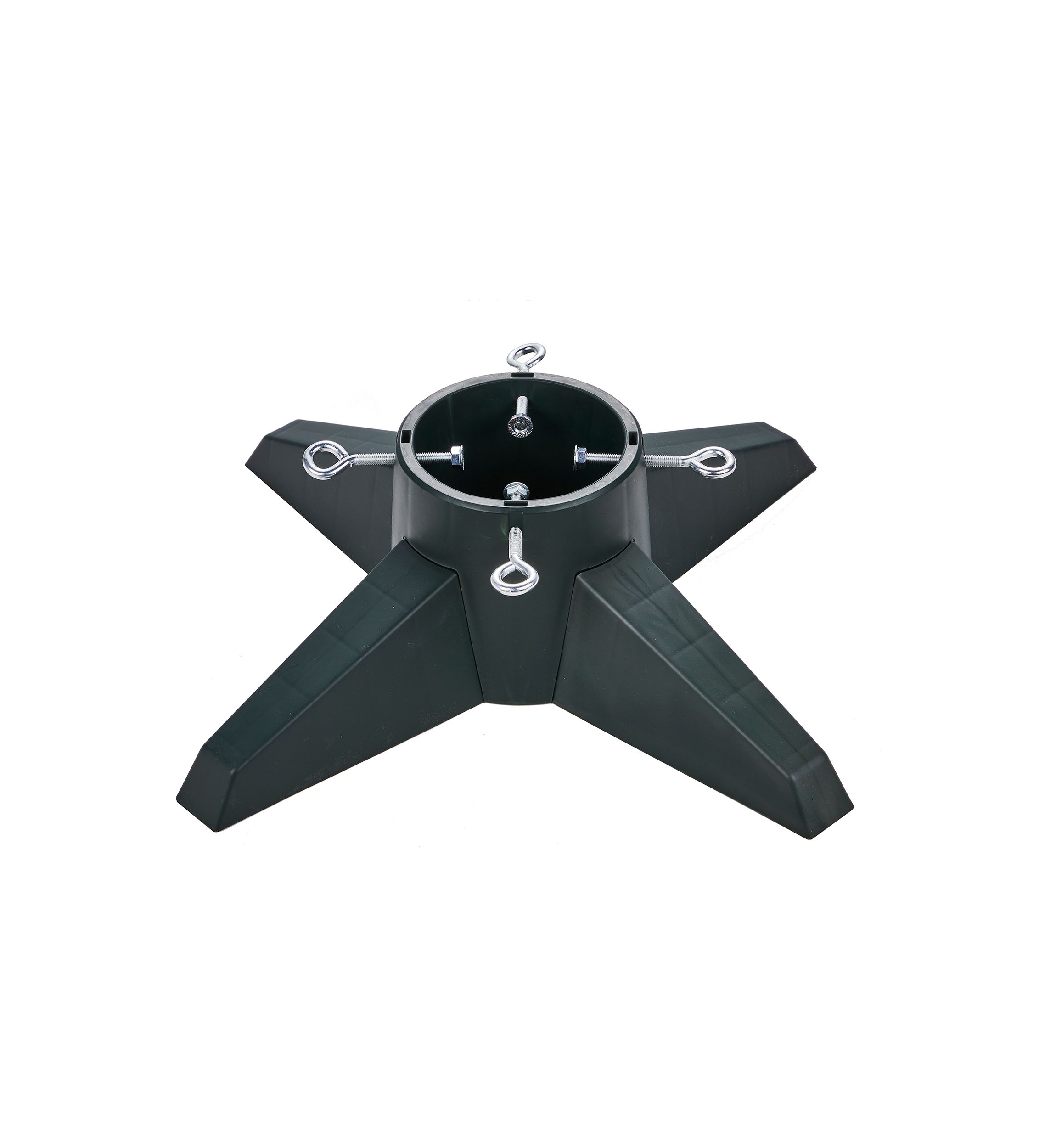 Green Live Christmas Tree Stand - For Trees up to 9