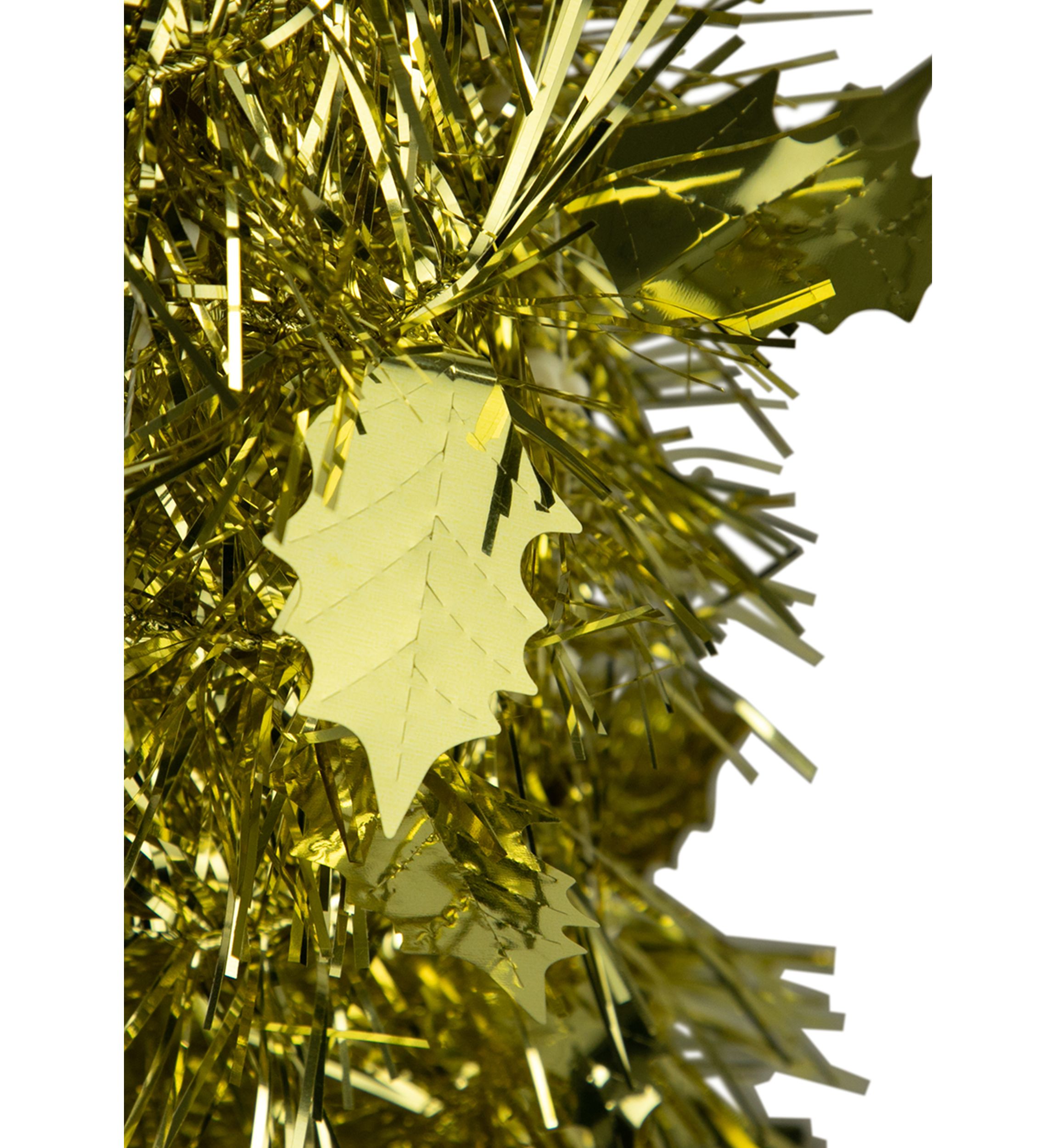 4 Gold Tinsel Pop-Up Artificial Christmas Tree  Unlit