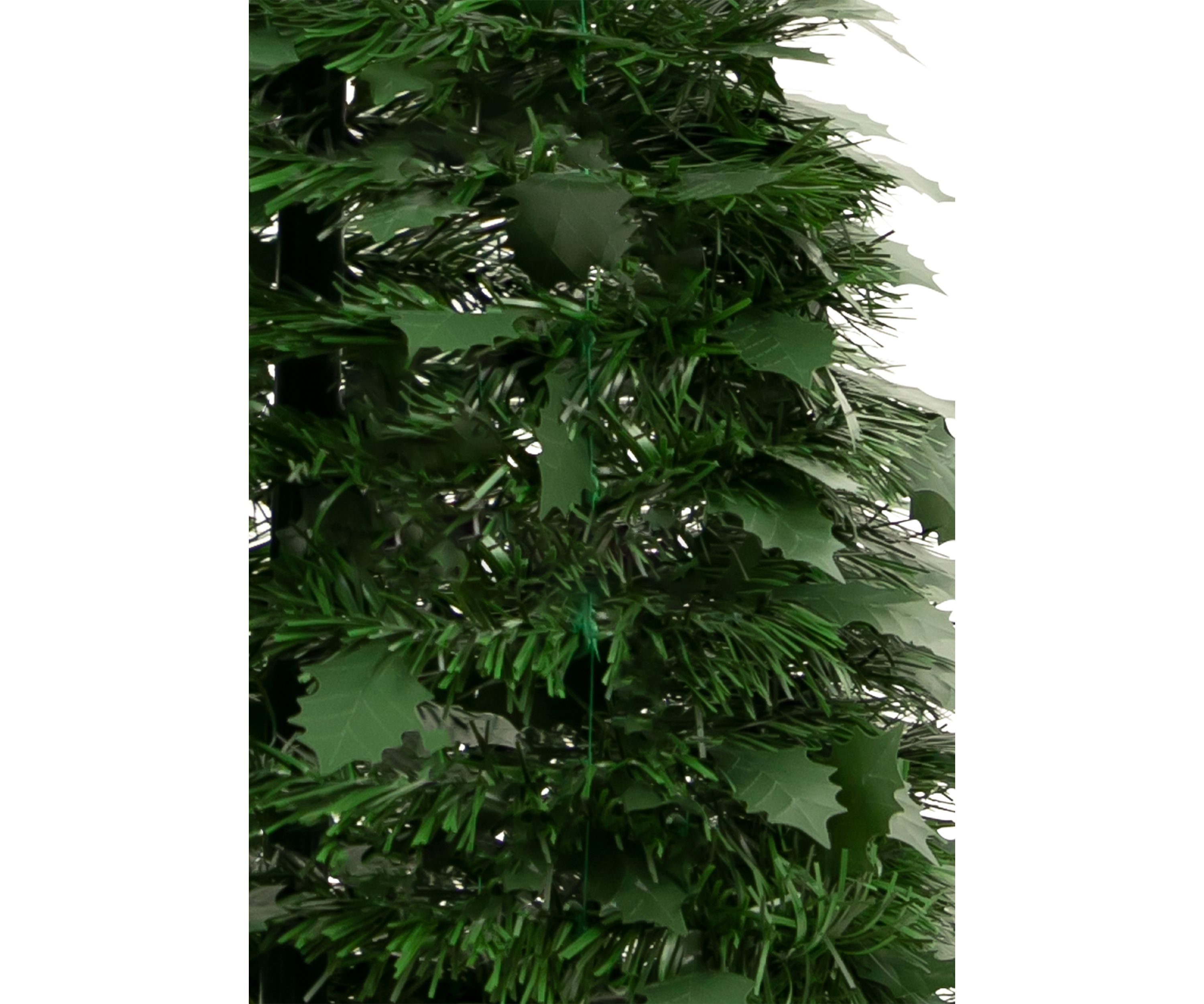 6 Green Tinsel Pop-Up Artificial Christmas Tree  Unlit