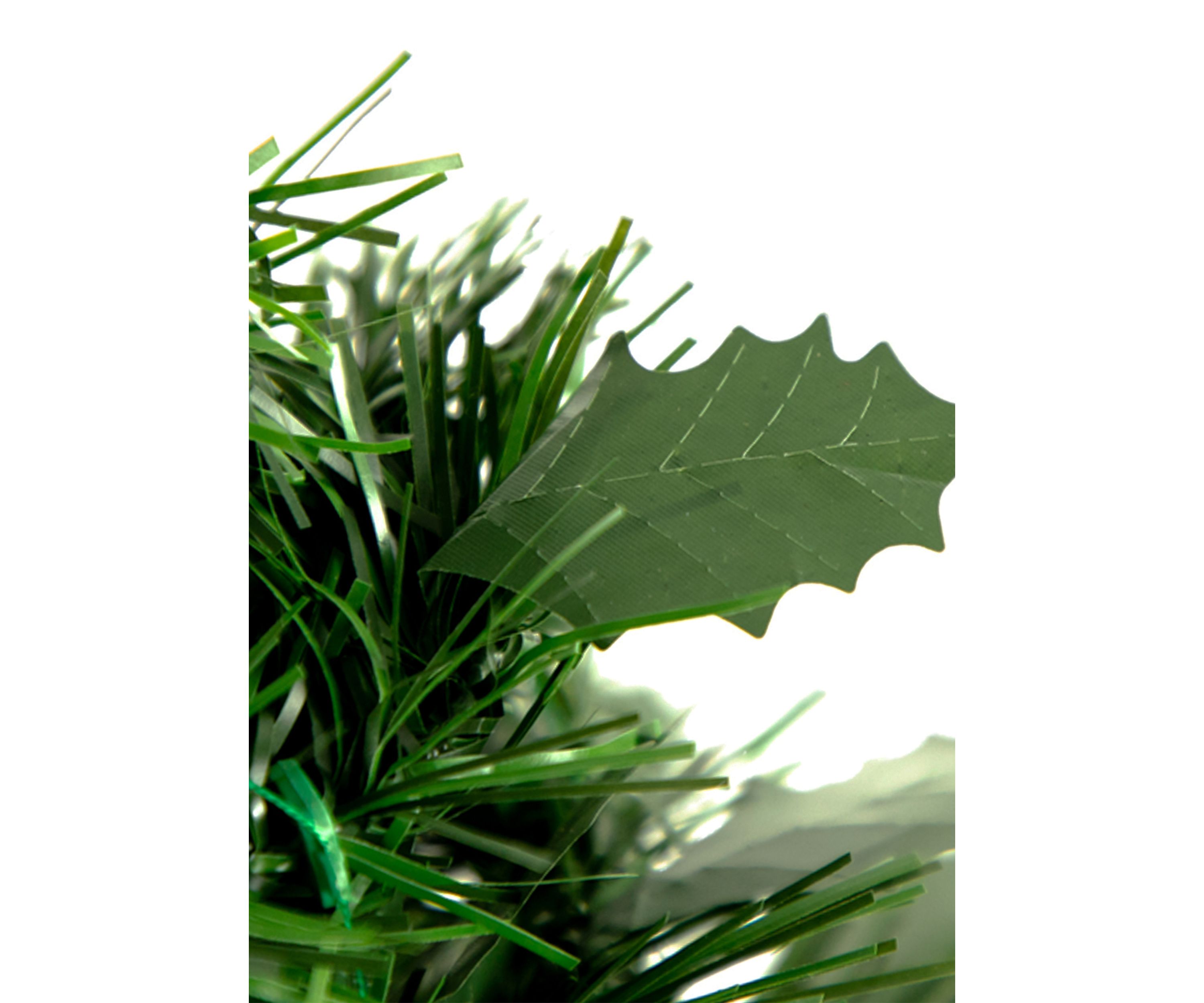 6 Green Tinsel Pop-Up Artificial Christmas Tree  Unlit