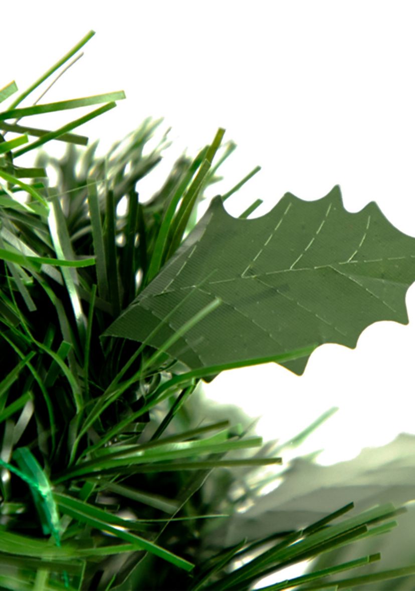 6 Green Tinsel Pop-Up Artificial Christmas Tree  Unlit