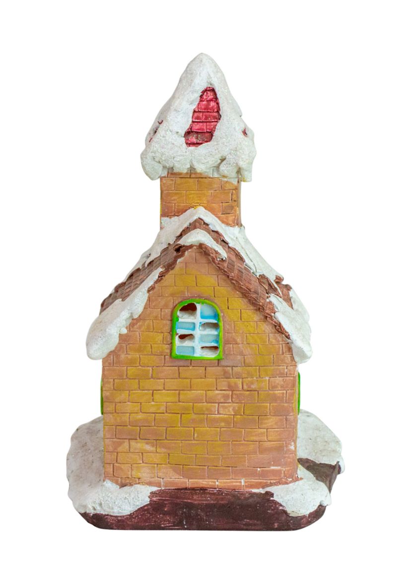 8.5Inch LED Lighted Church Christmas Village Decoration