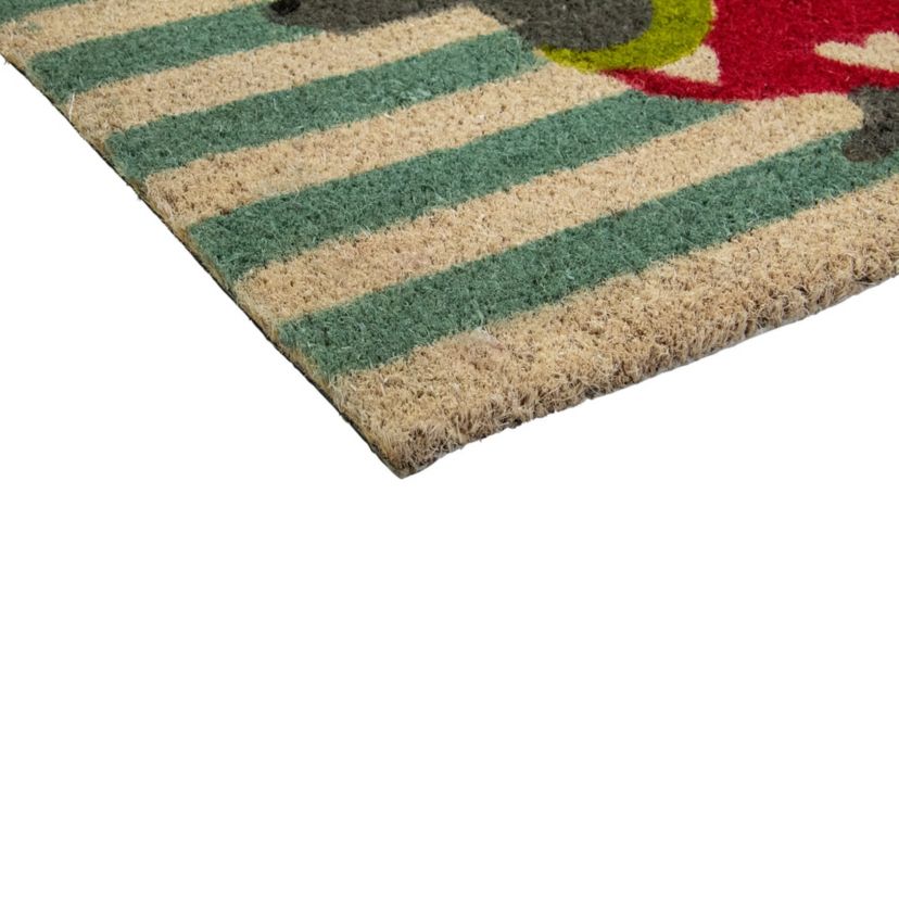 Natural Coir Rectangular Dachshund Dog Welcome Doormat 18" x 30"