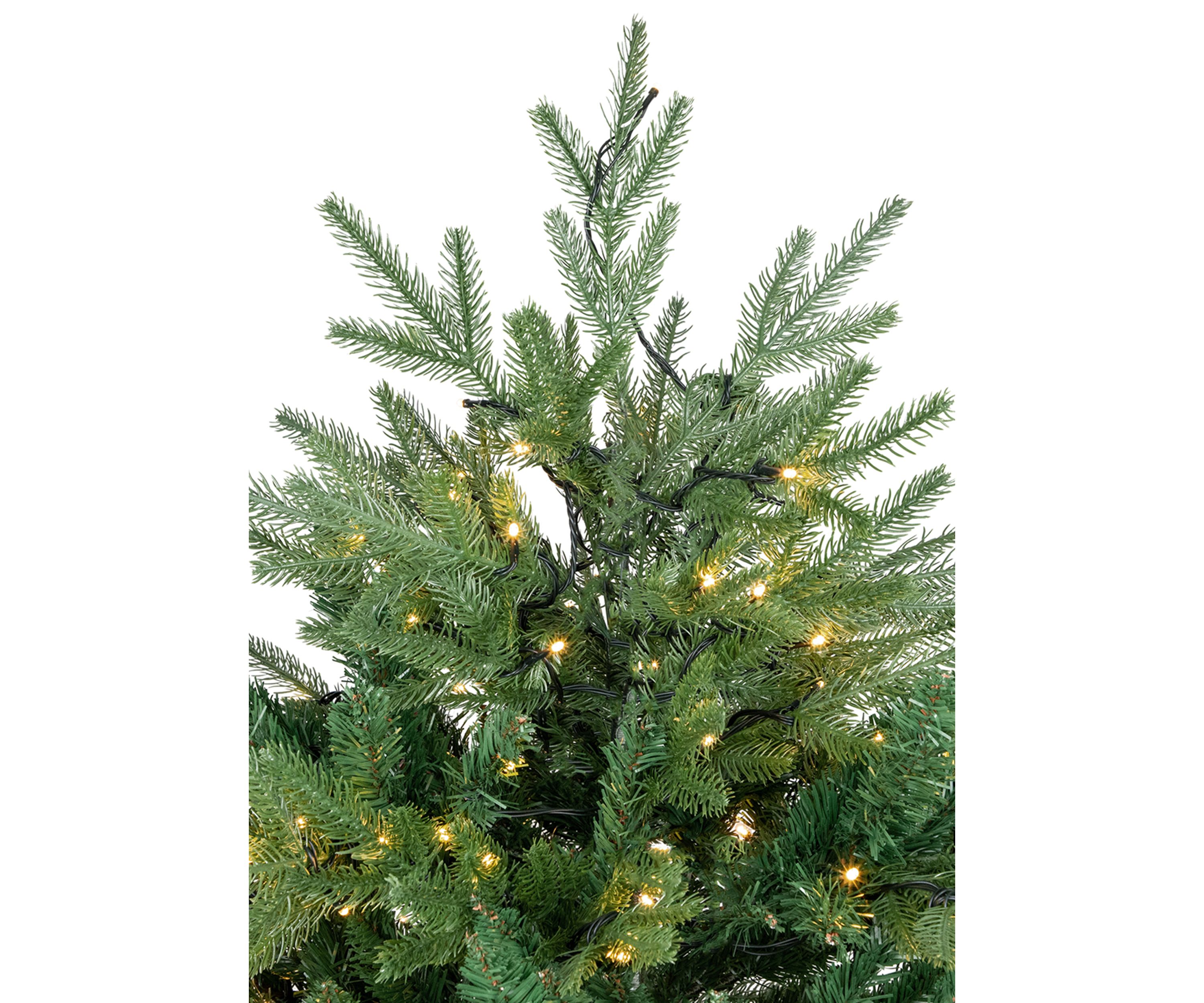 7.5 Pre-Lit Juniper Pine Artificial Christmas Tree  Warm White LED Lights