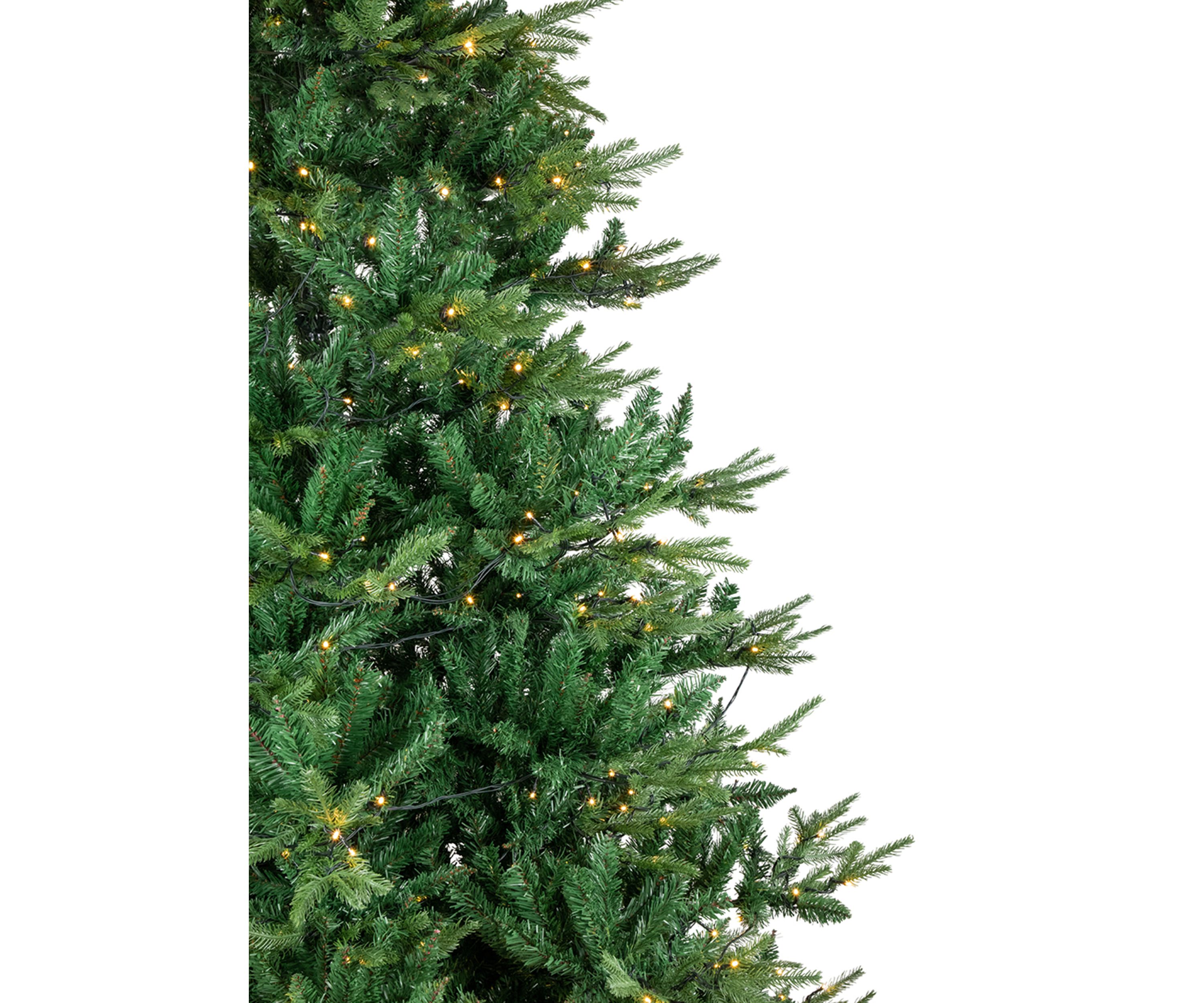 7.5 Pre-Lit Juniper Pine Artificial Christmas Tree  Warm White LED Lights