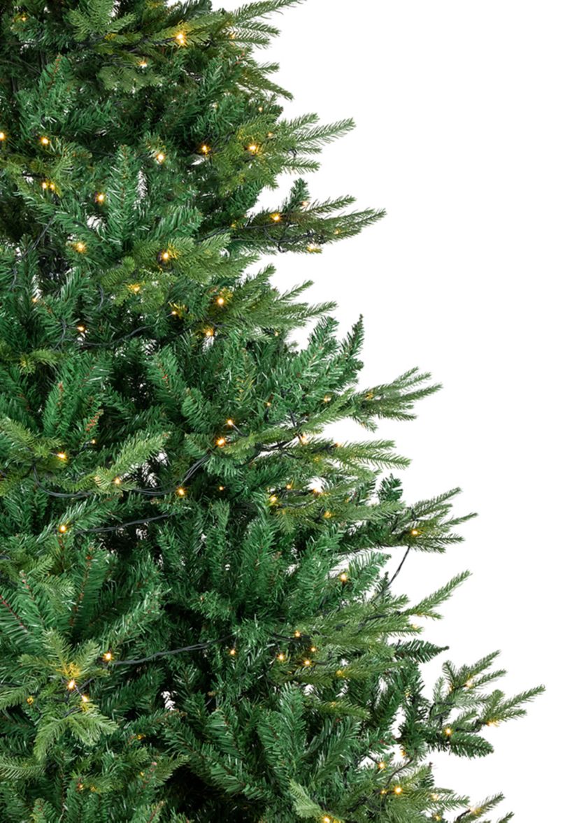 7.5 Pre-Lit Juniper Pine Artificial Christmas Tree  Warm White LED Lights