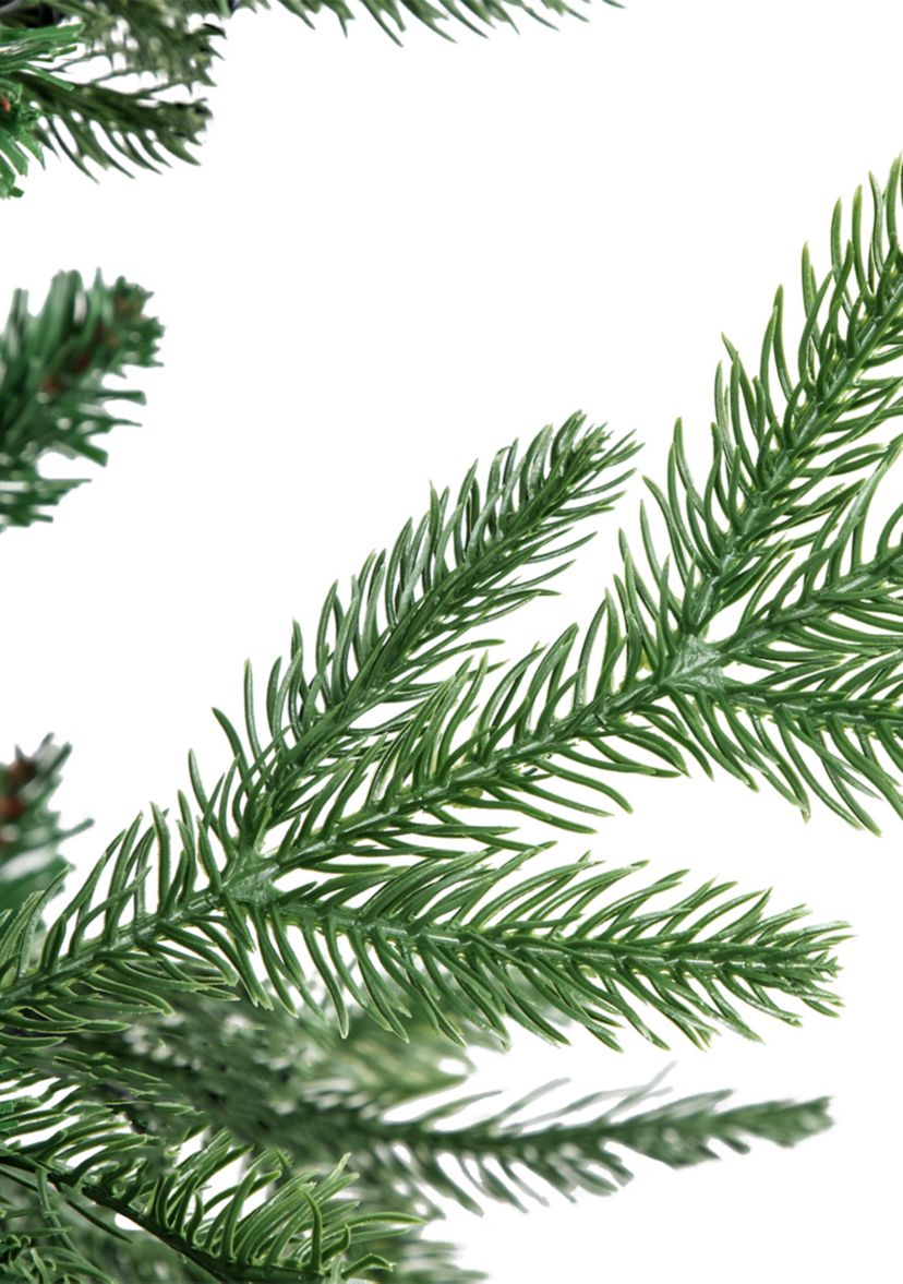 9 Pre-Lit Juniper Pine Artificial Christmas Tree  Warm White LED Lights