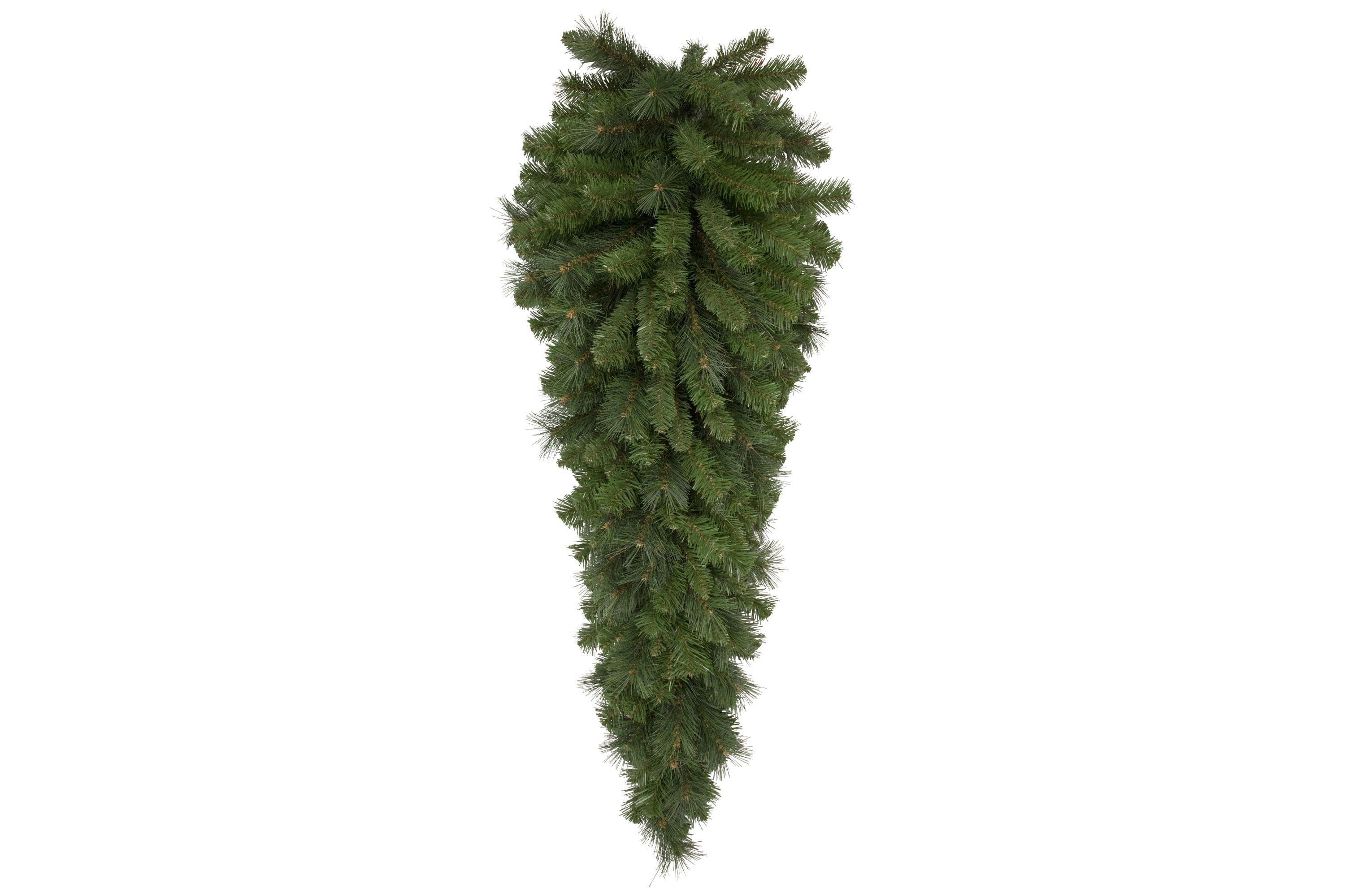 48inch Beaver Pine Artificial Christmas Teardrop Swag Unlit