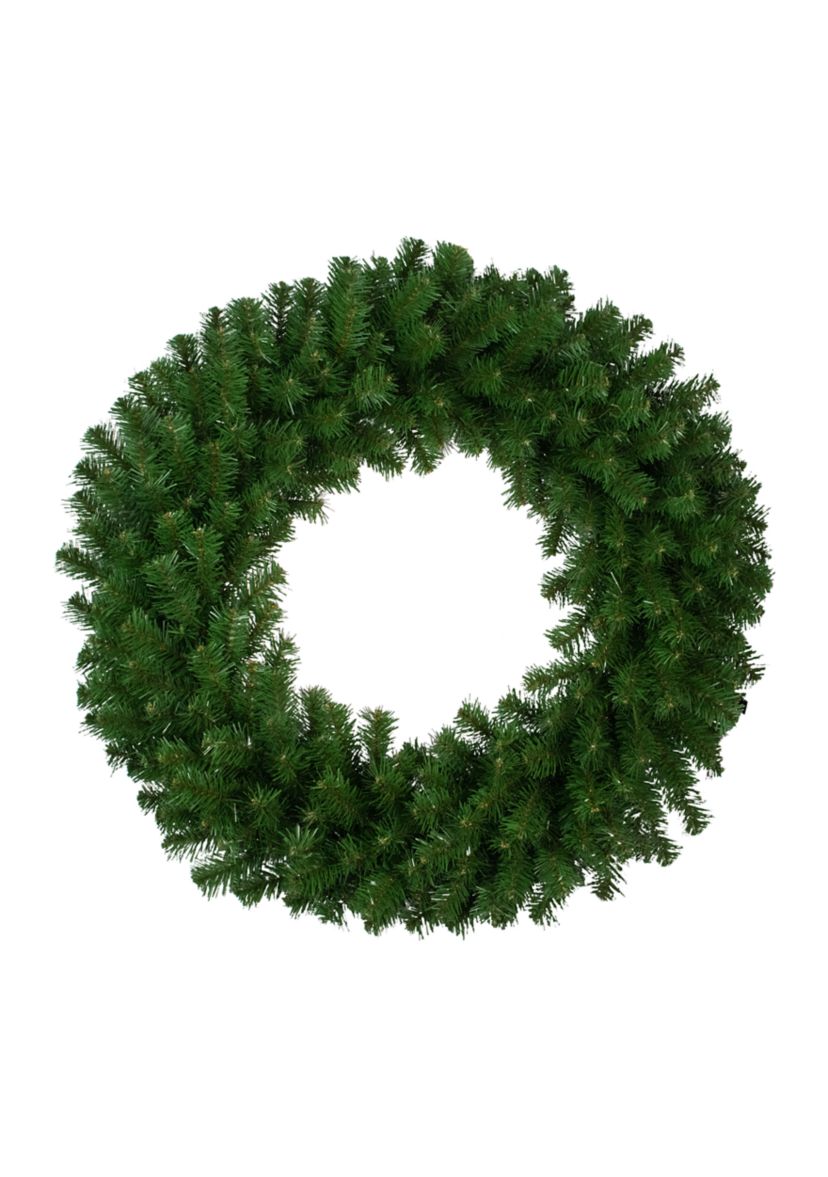 Deluxe Dorchester Pine Artificial Christmas Wreath  30-Inch  Unlit