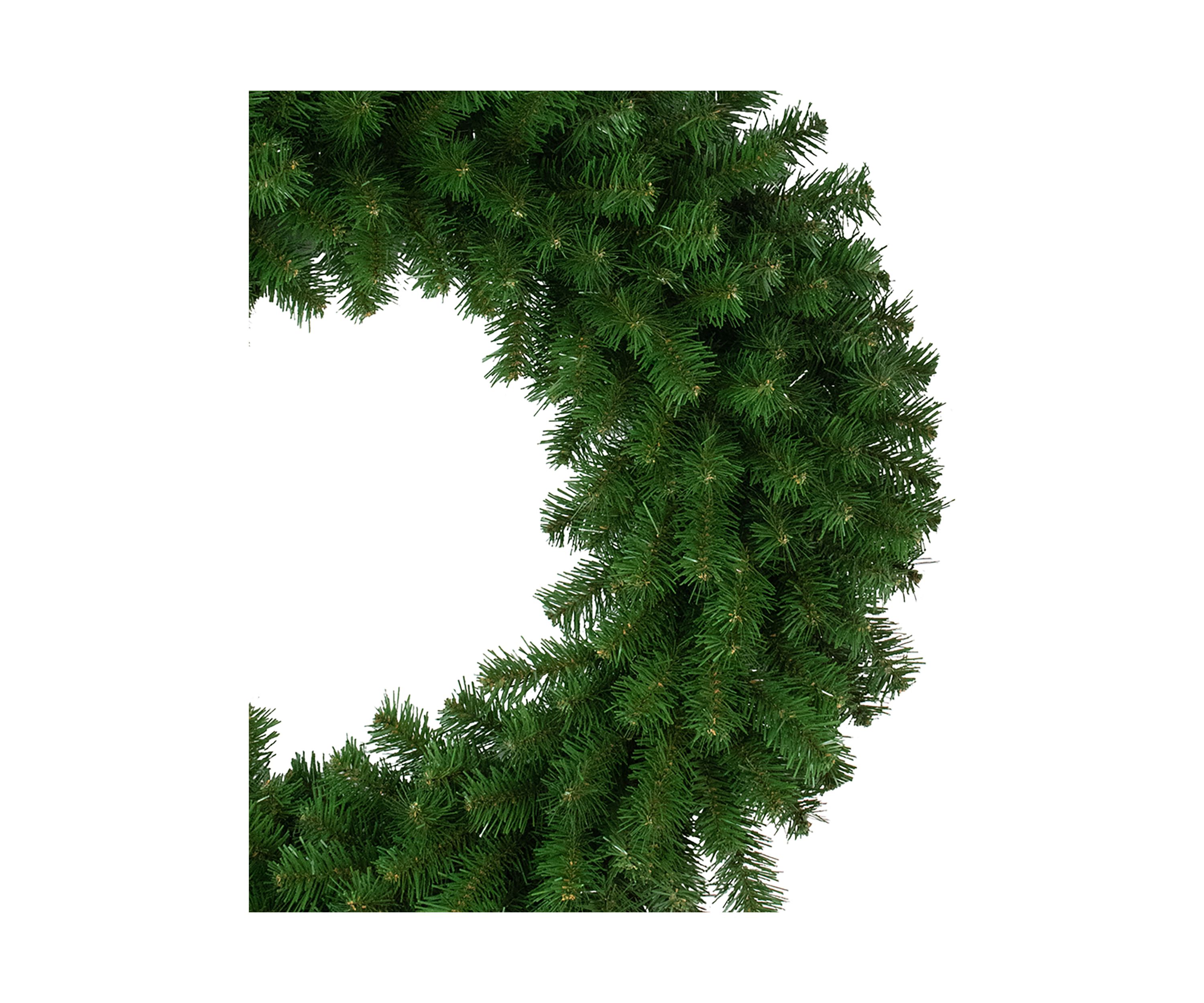 Deluxe Dorchester Pine Artificial Christmas Wreath  30-Inch  Unlit