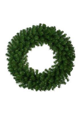 Deluxe Dorchester Pine Artificial Christmas Wreath  60-inch  Unlit