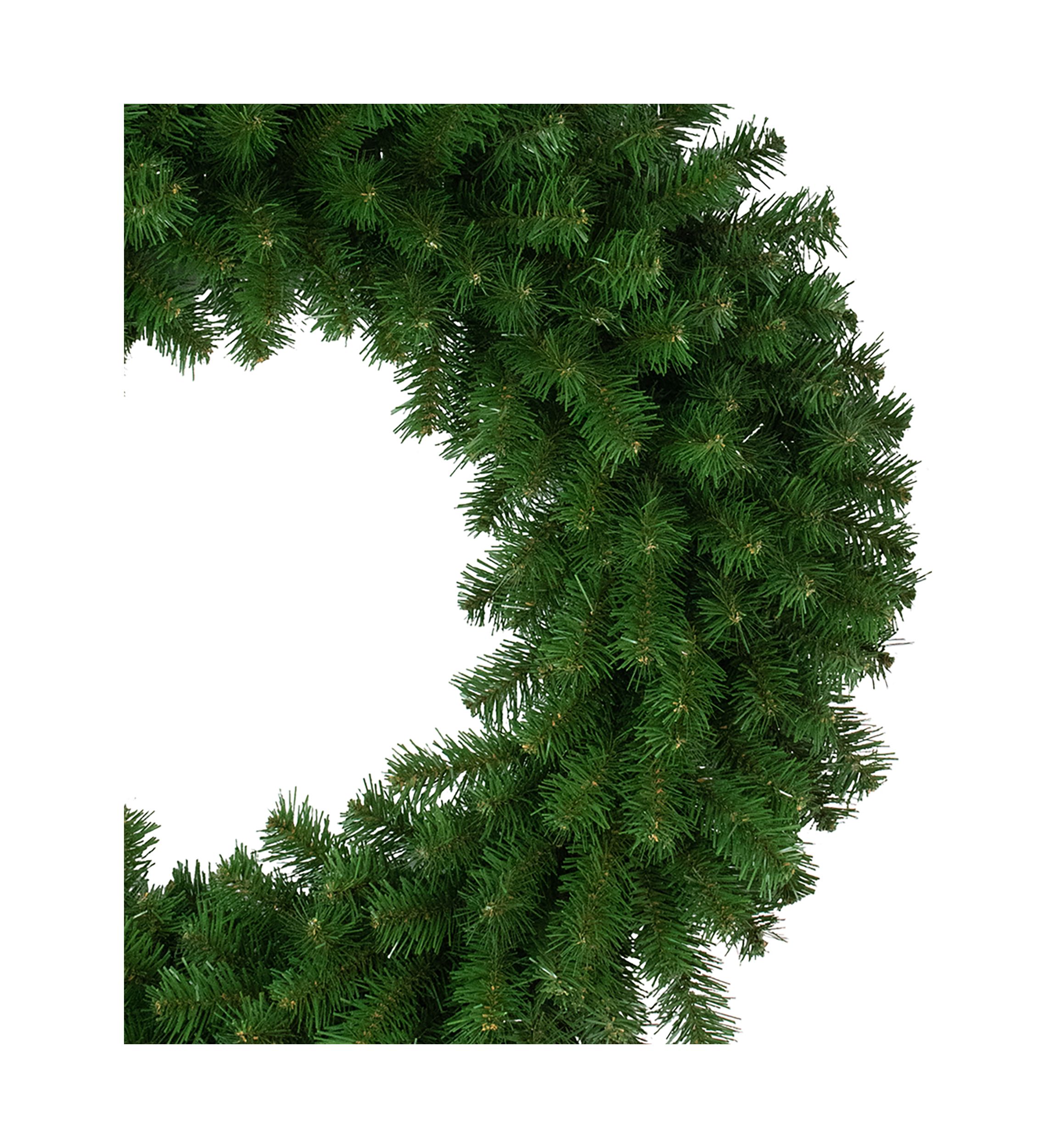 Deluxe Dorchester Pine Artificial Christmas Wreath  60-inch  Unlit