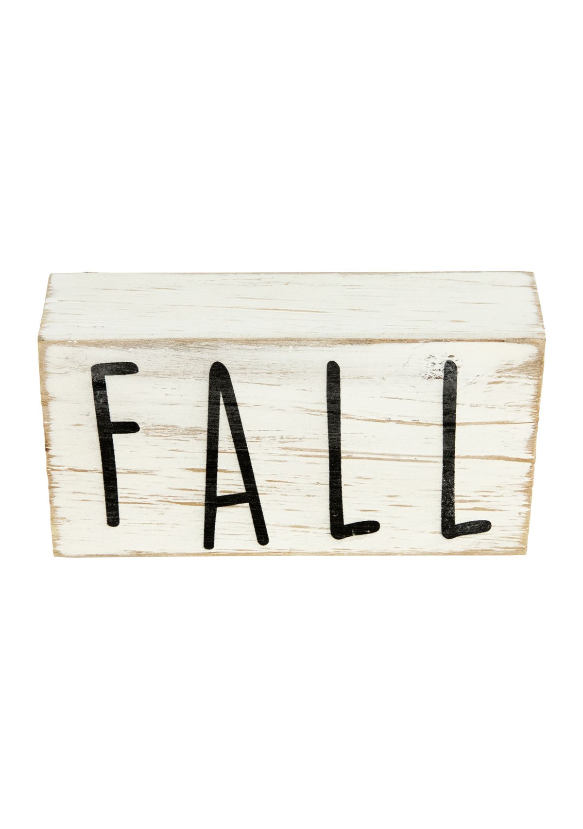 6 inch Distressed Wood Autumn Harvest Fall Sign