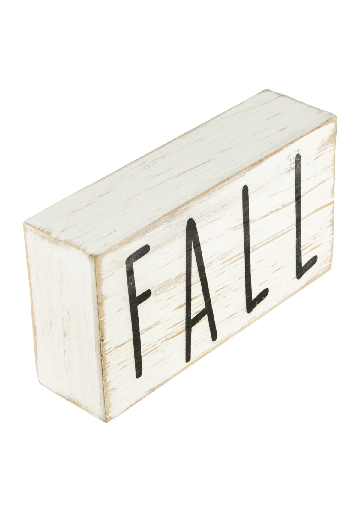 6 inch Distressed Wood Autumn Harvest Fall Sign