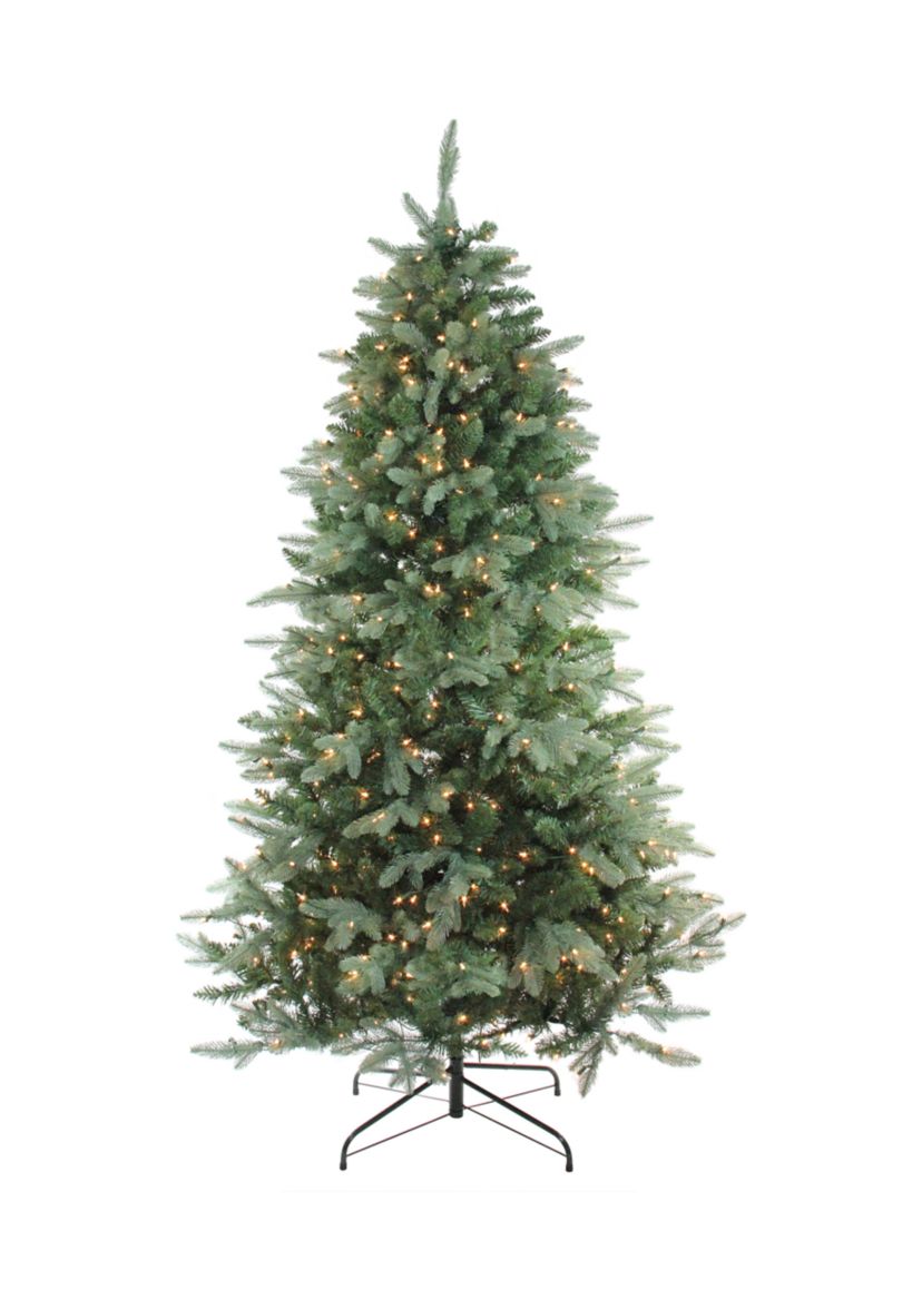 9 Pre-Lit Granville Fraser Fir Artificial Christmas Tree  Clear Lights