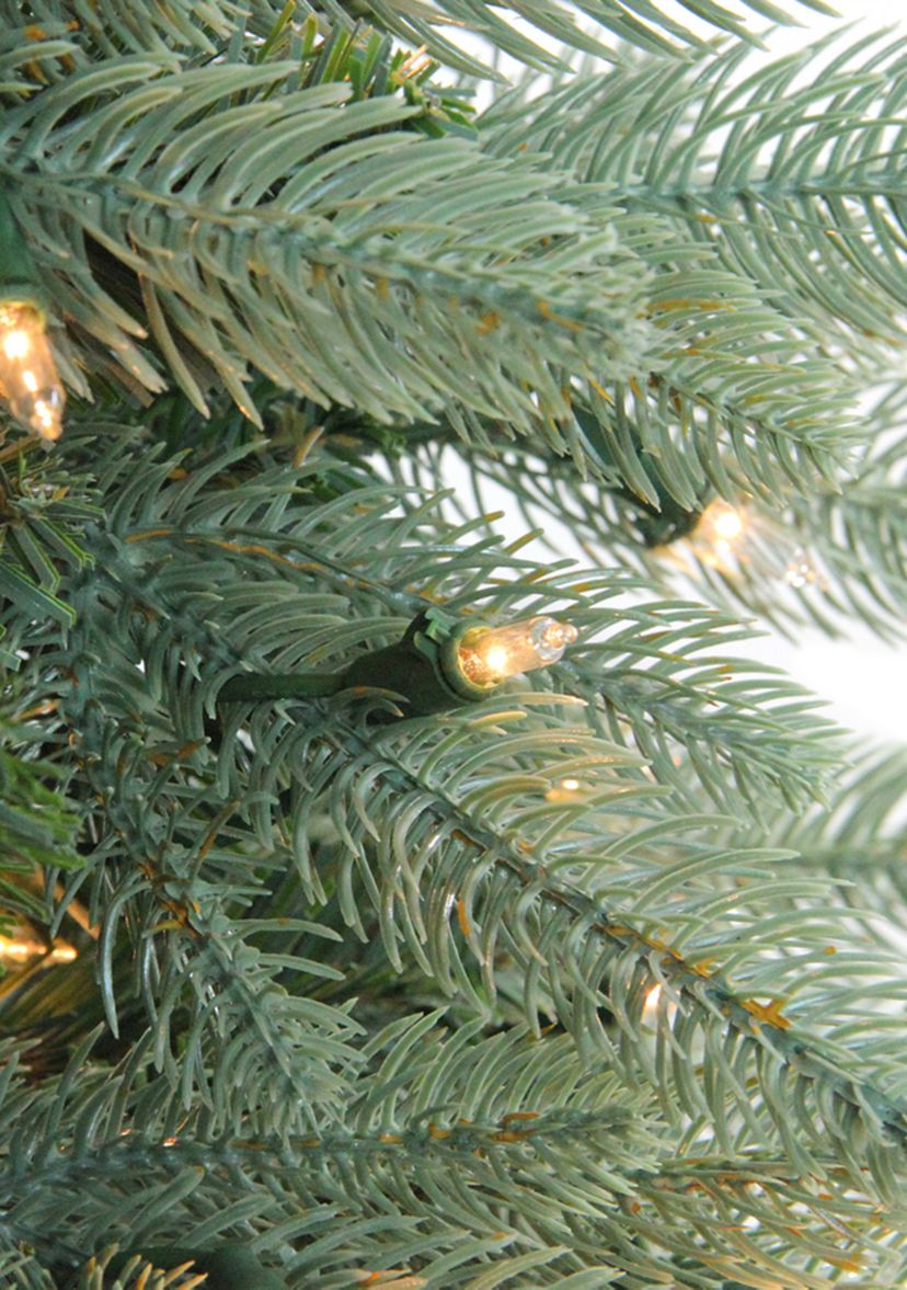 9 Pre-Lit Granville Fraser Fir Artificial Christmas Tree  Clear Lights