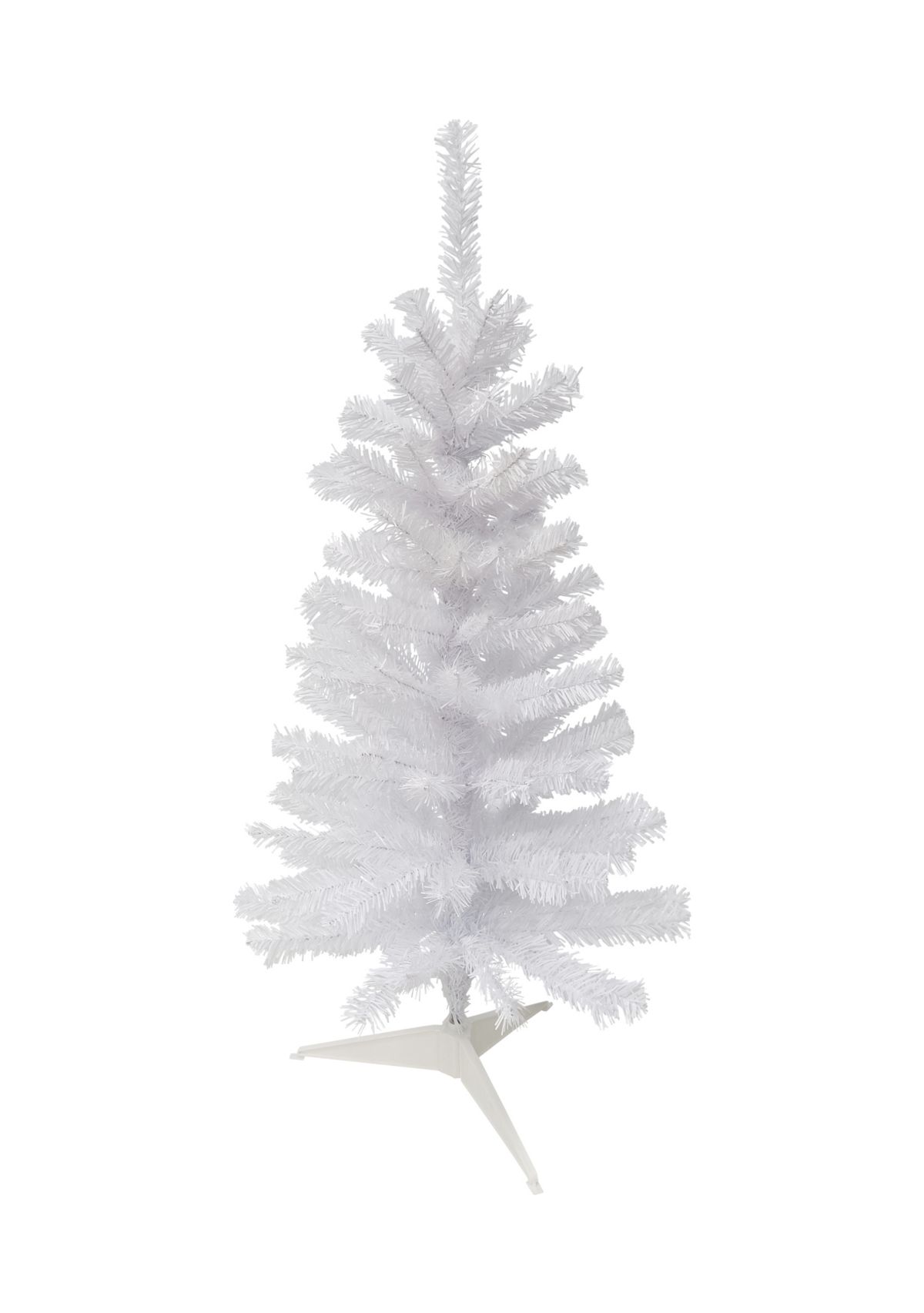 2 Woodbury White Pine Slim Artificial Christmas Tree  Unlit