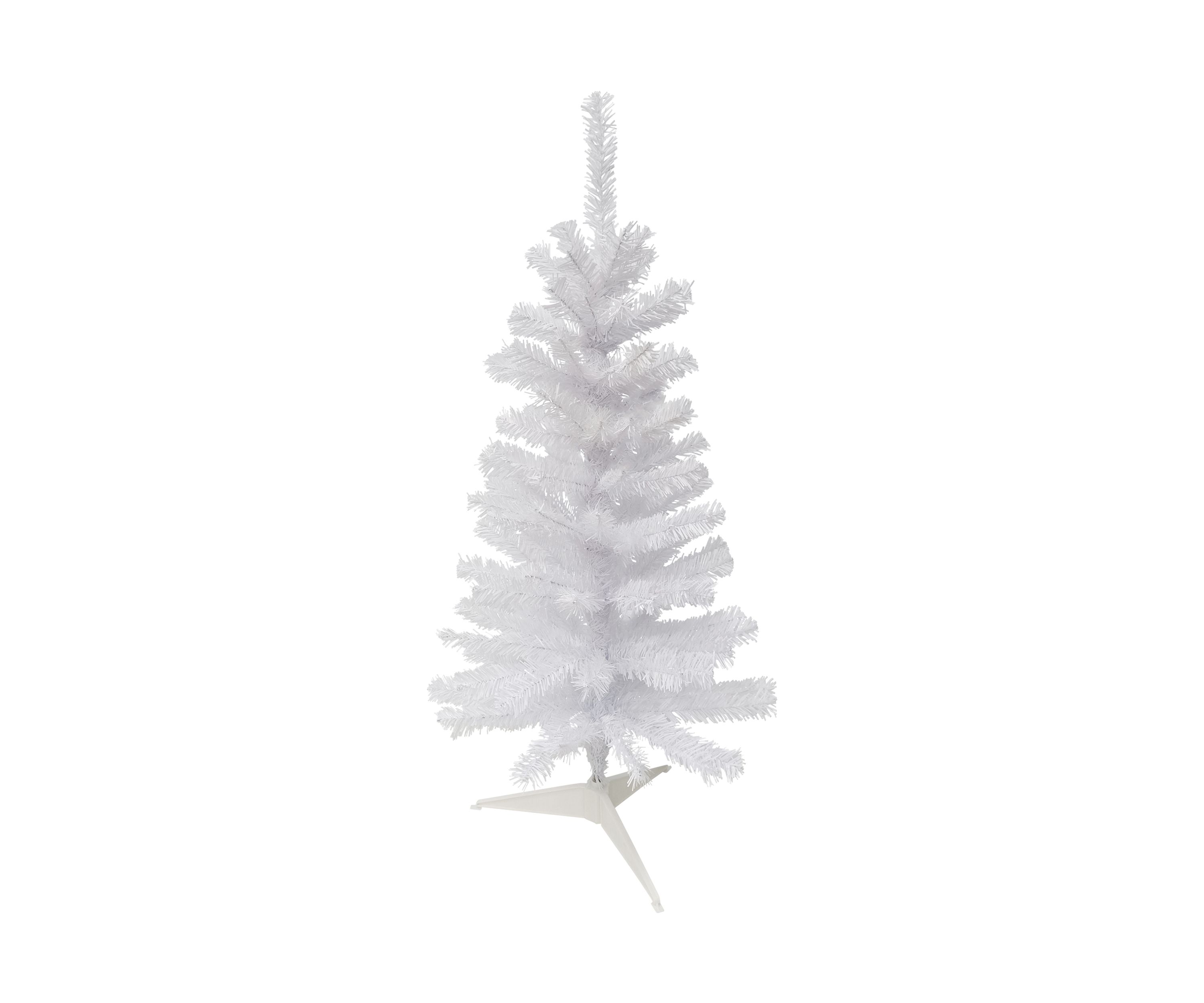 2 Woodbury White Pine Slim Artificial Christmas Tree  Unlit